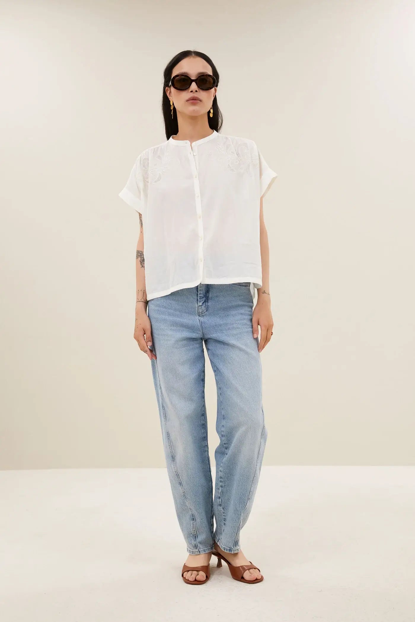 Ally Blouse - Off White