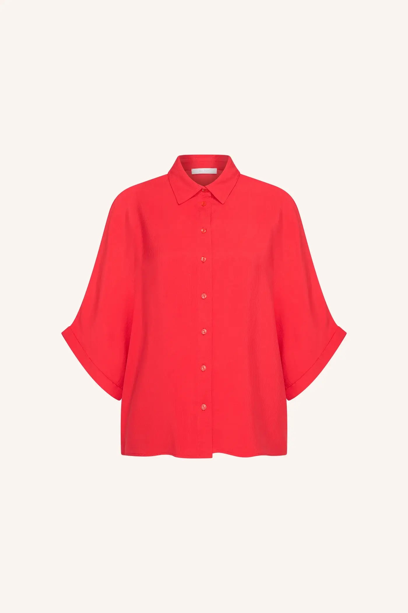Sunny Satin Stripe Blouse - Lollipop