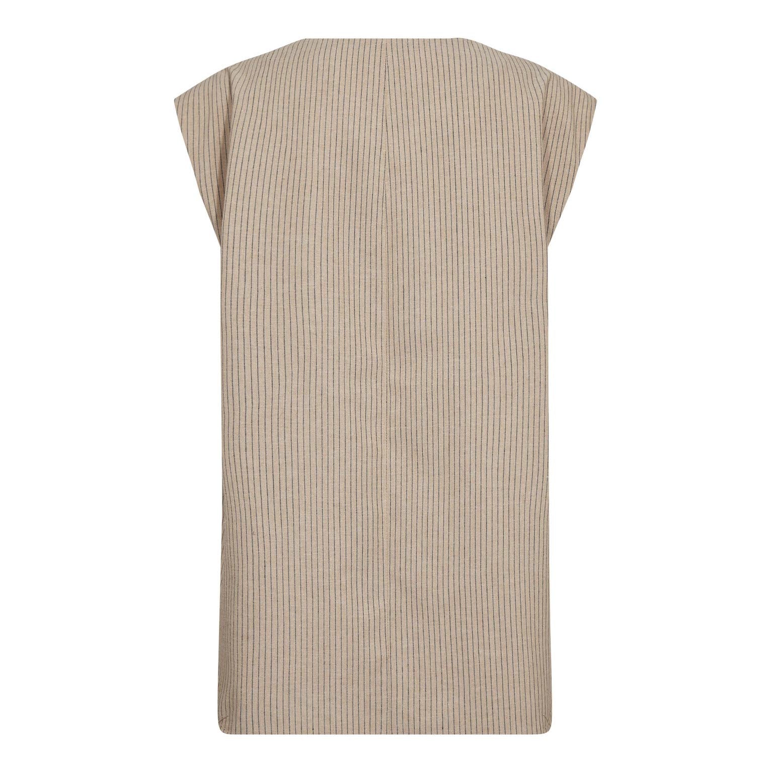 NadineCC Oversize Vest - Bisquit
