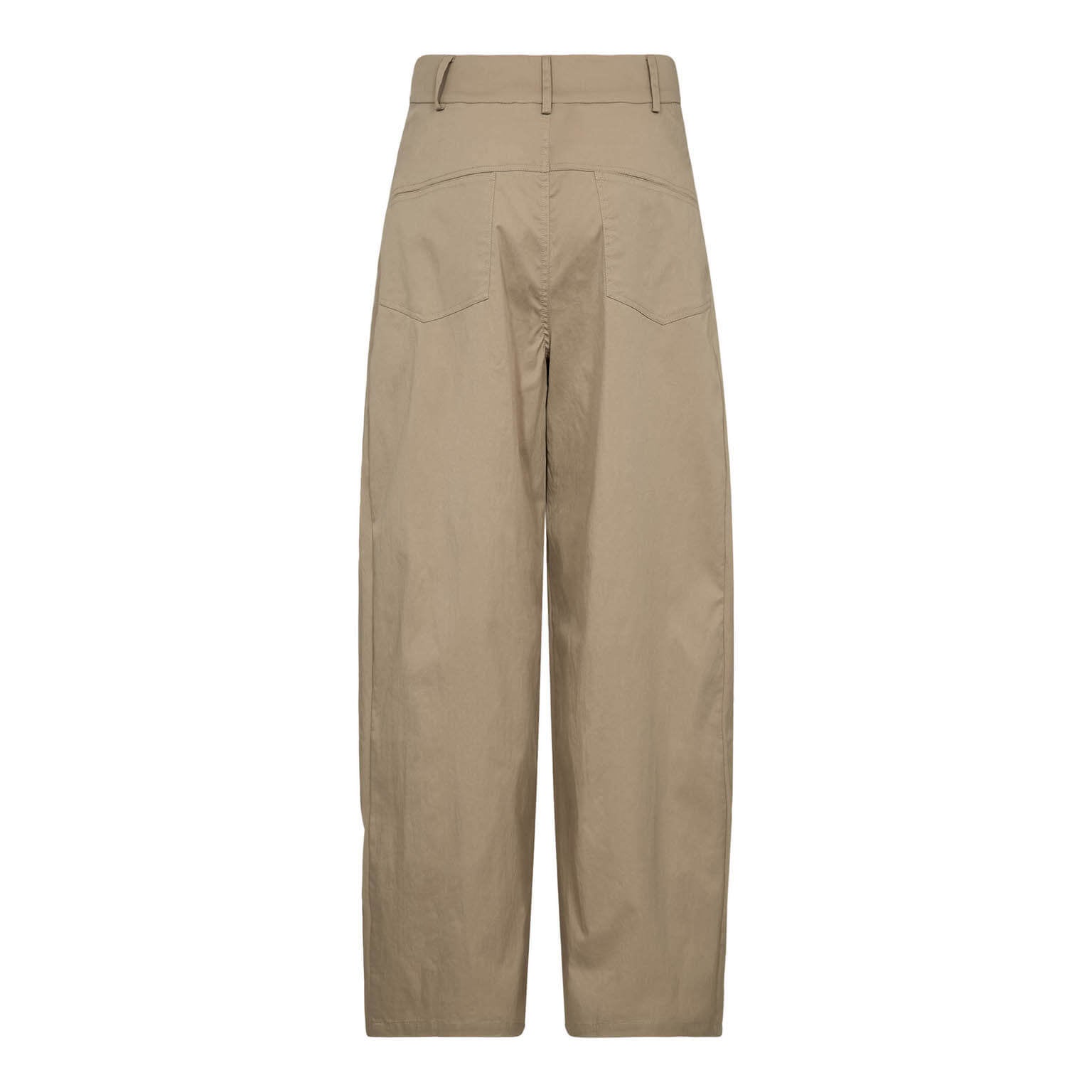 CottonCC Crisp Barrel Pant - Mushroom