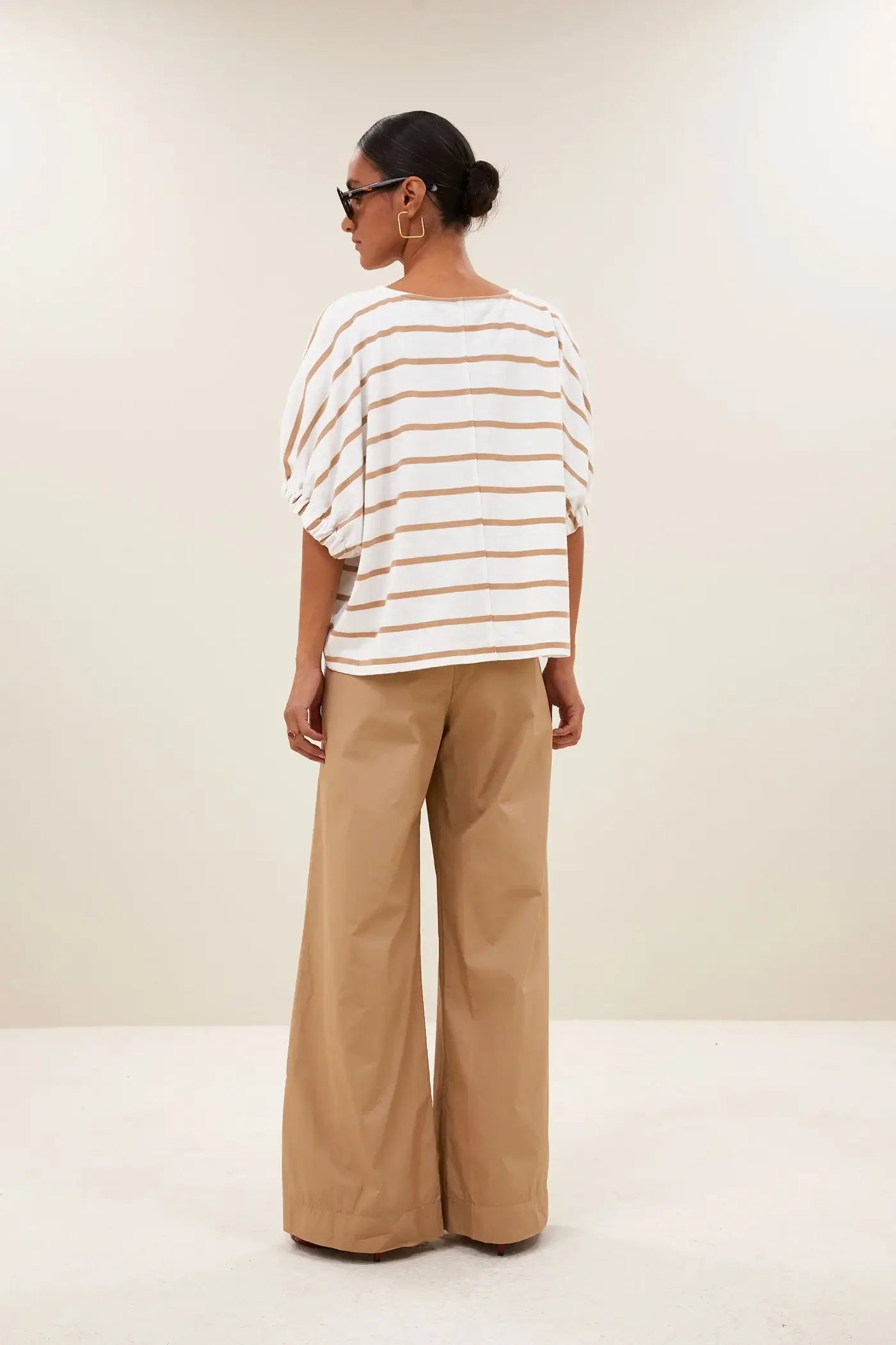 Merle Heavy Flame Stripe Top - Desert Stripe