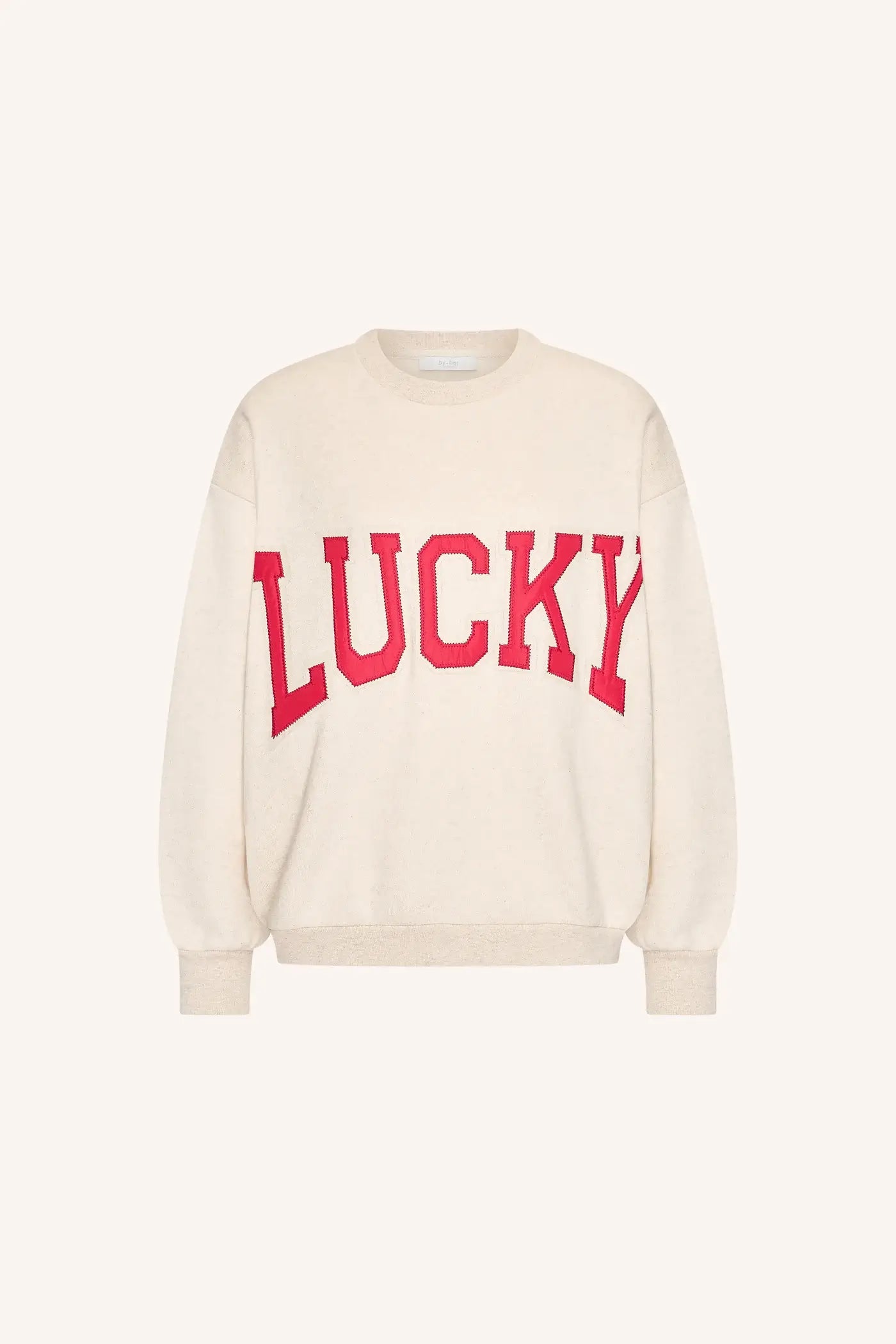 Bibi Lucky Patchwork Sweater - Oyster Melee