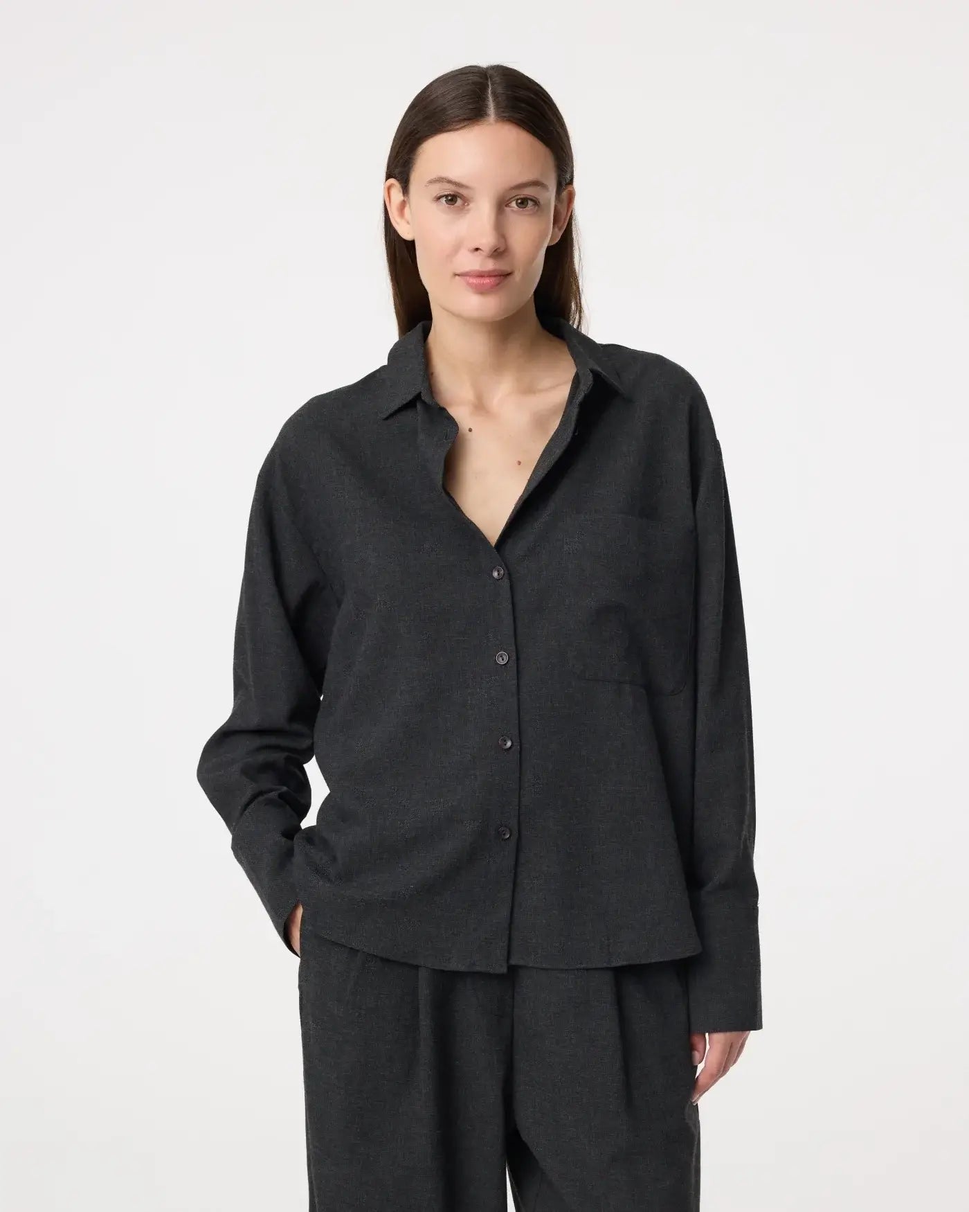 Elain Blouse – Anthra