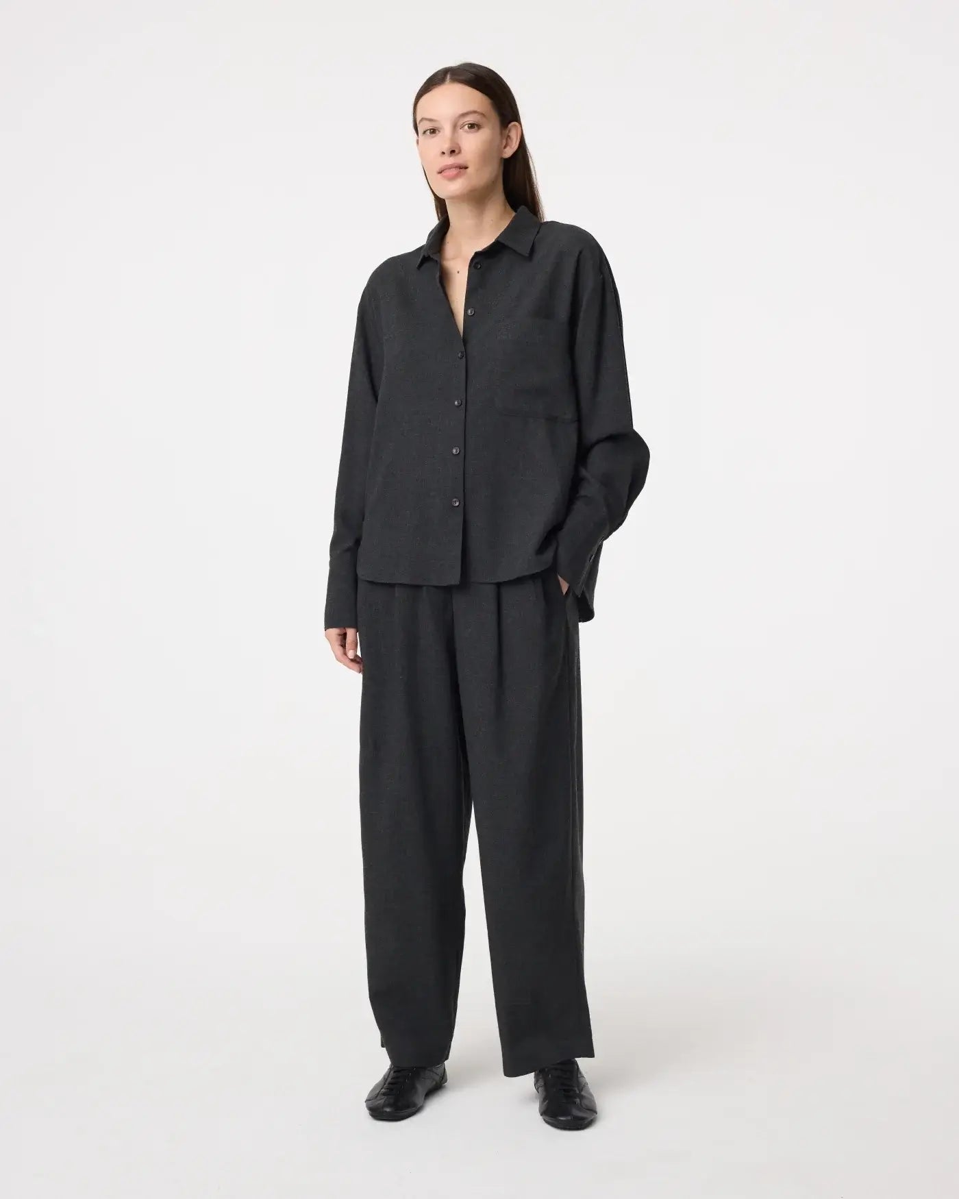 Elain Blouse – Anthra