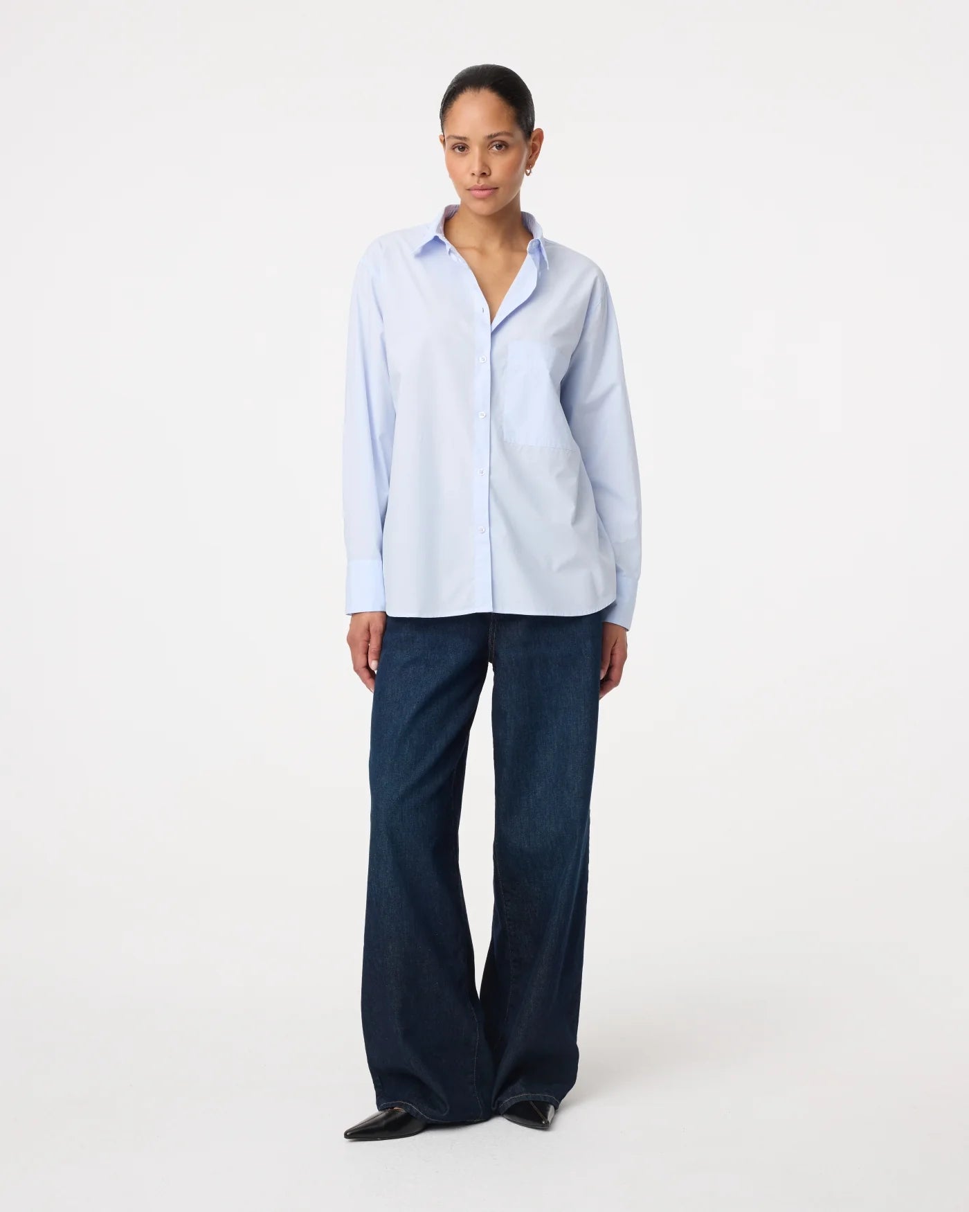 Lies Blouse - Light Blue