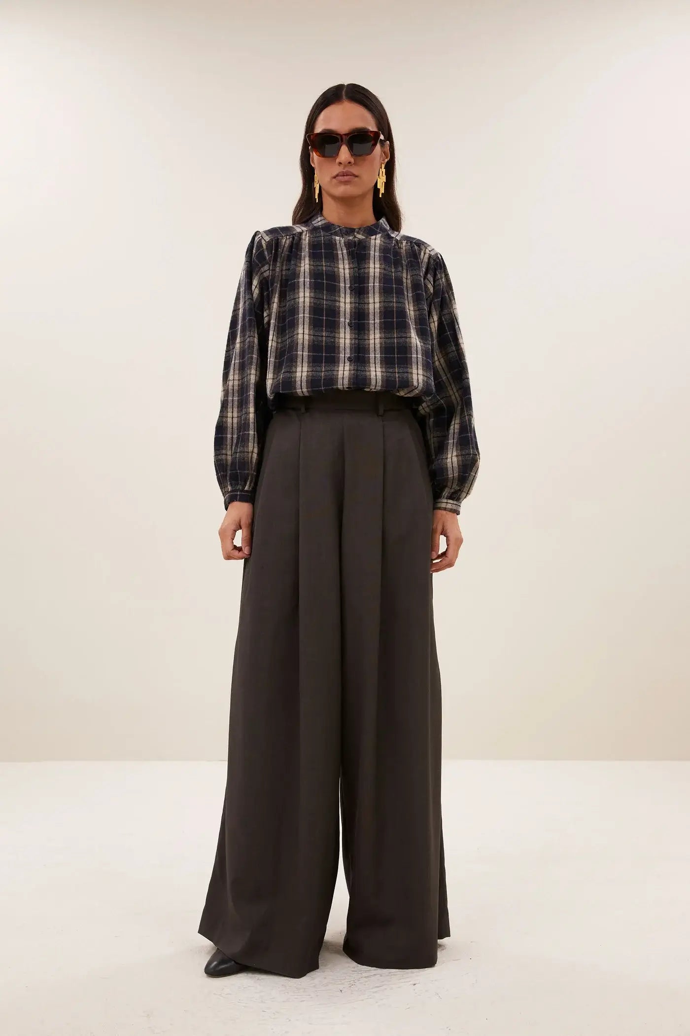 Jagger Check Bluse - Jagger Check