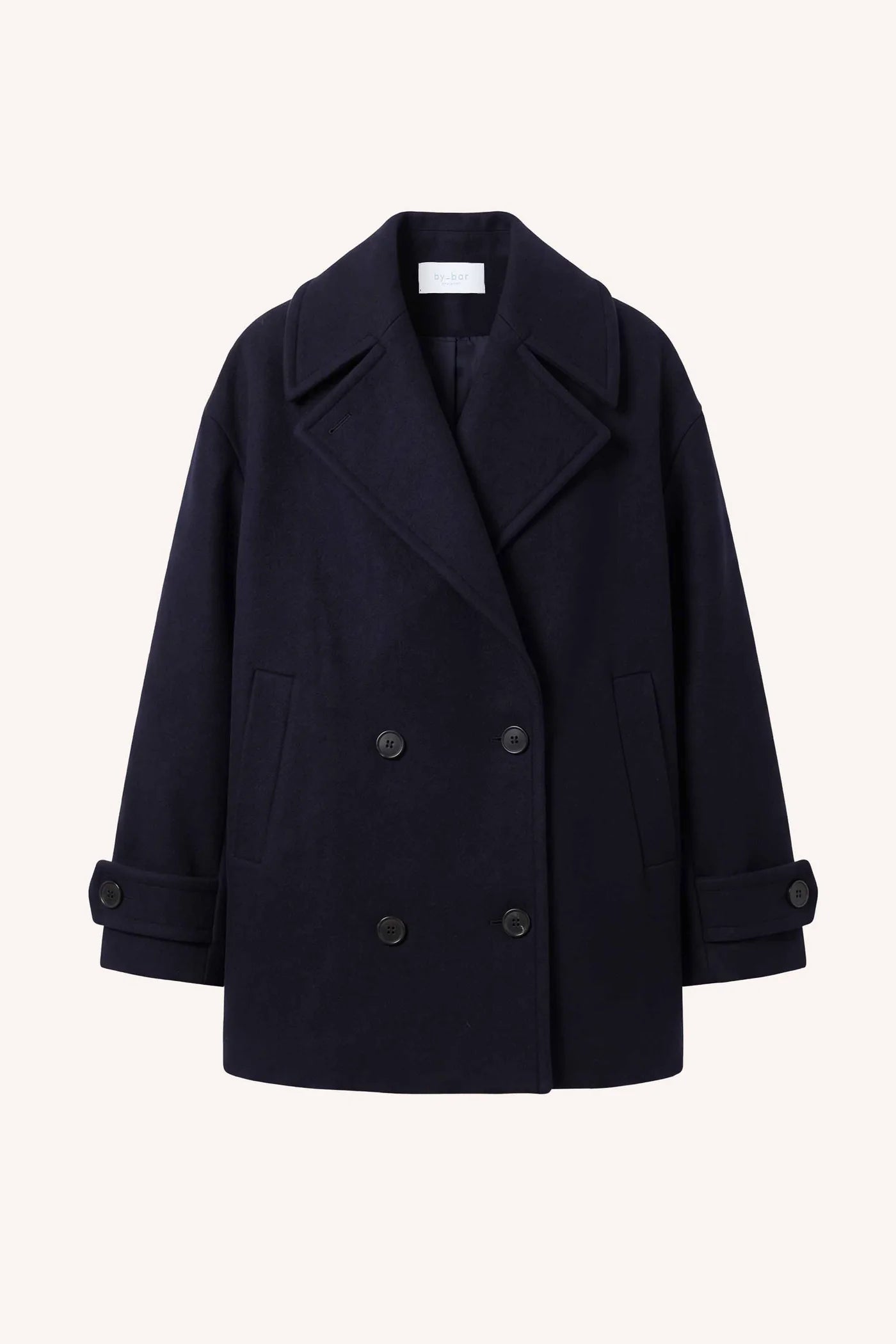 Scott Wool Coat - Midnight