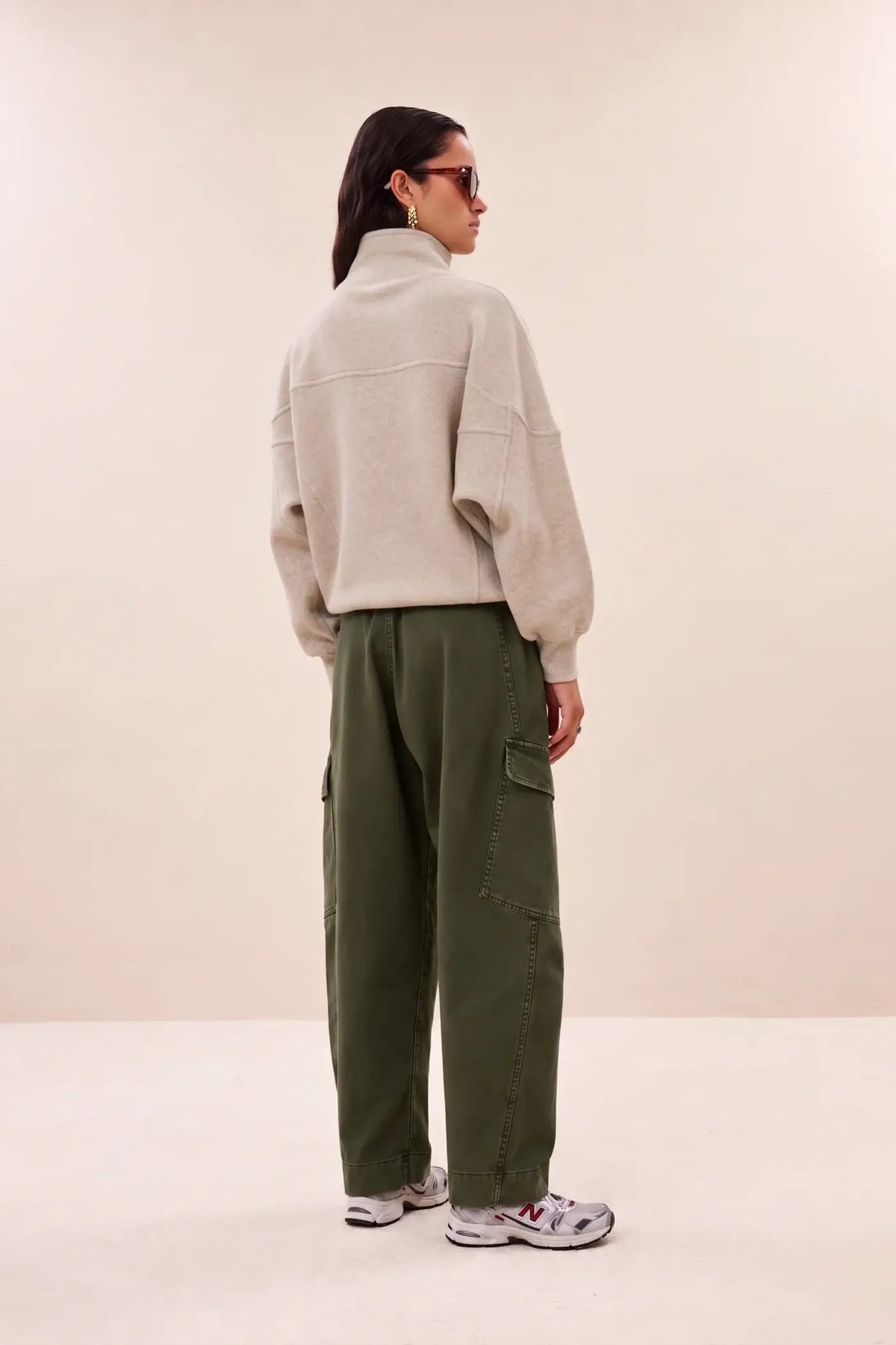Matcha Heavy Twill Pants - Dark Olive