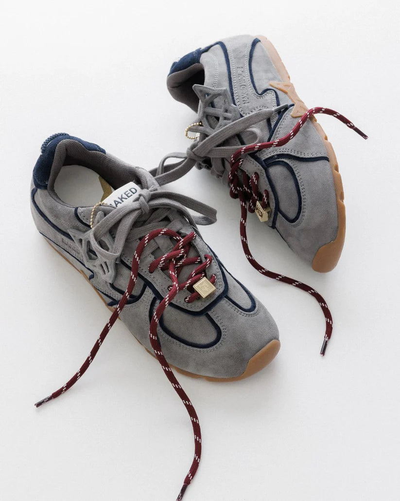 Adored Sneaker - Grey Suede