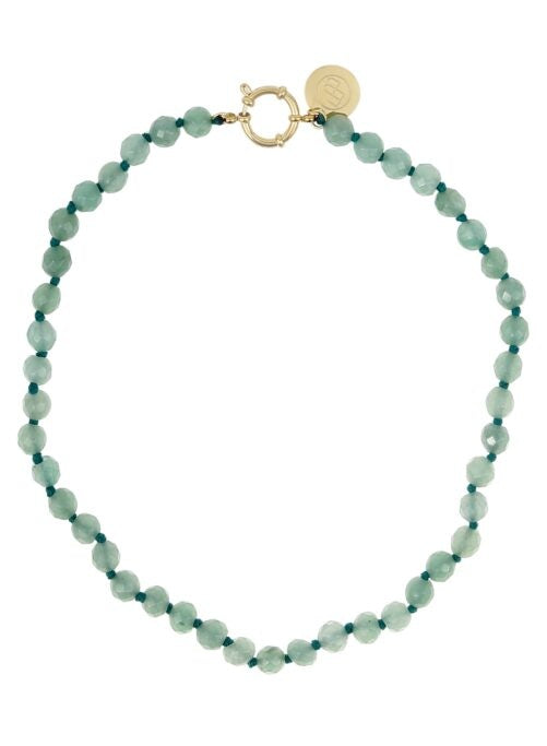 Gemstone Ketting - Aventurijn