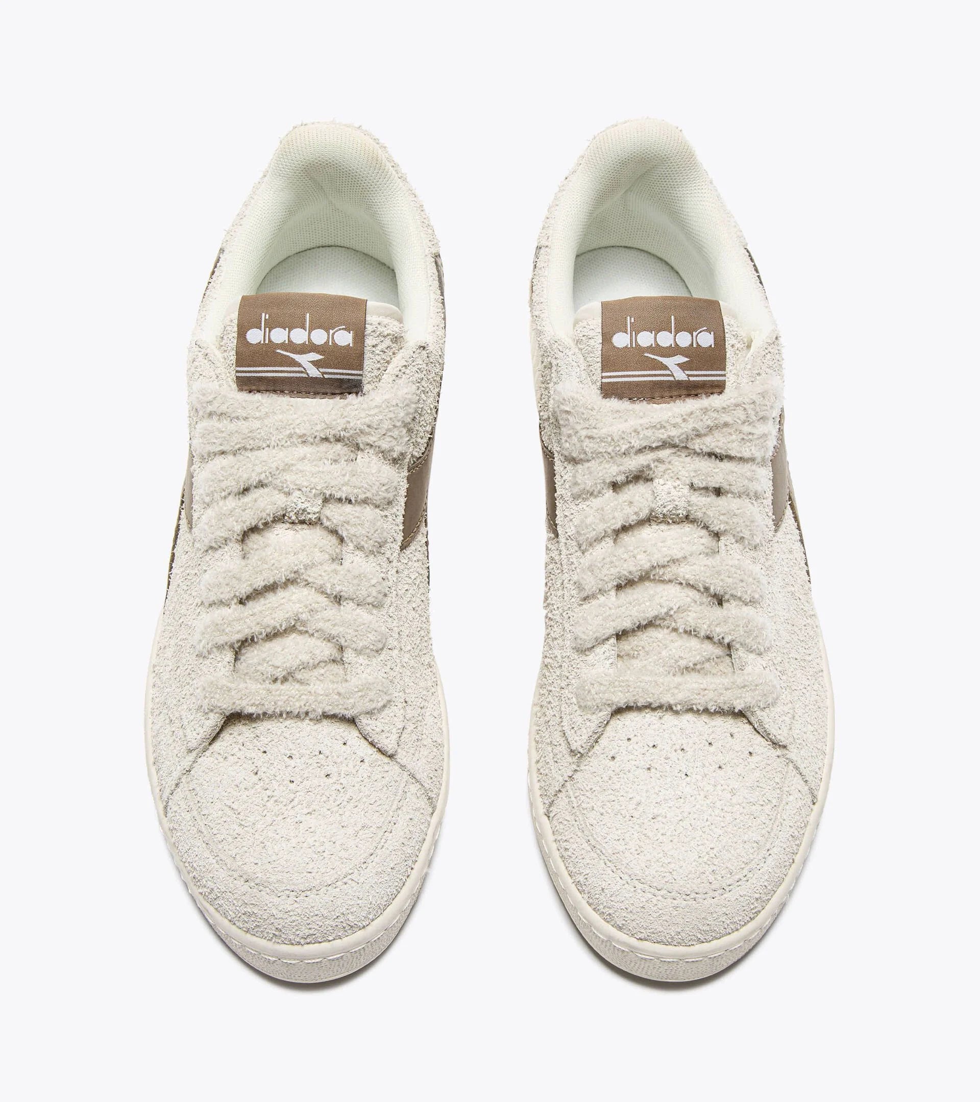 Game Low Suede Waxed - Whisper White