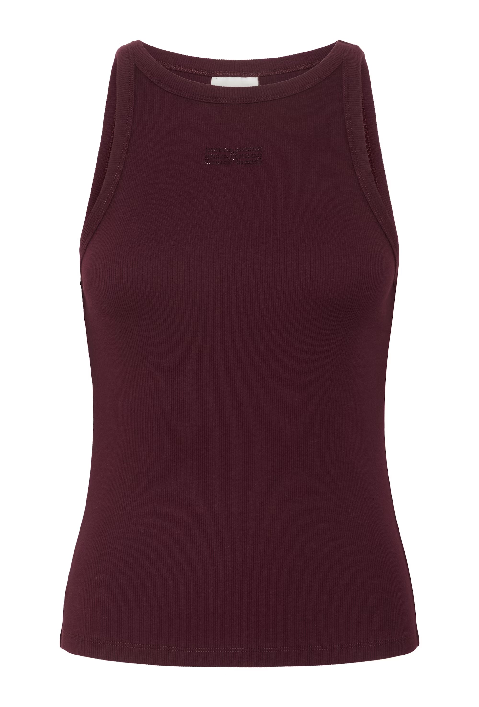 GZdrew Rhinestone Logo Tank - Aronia