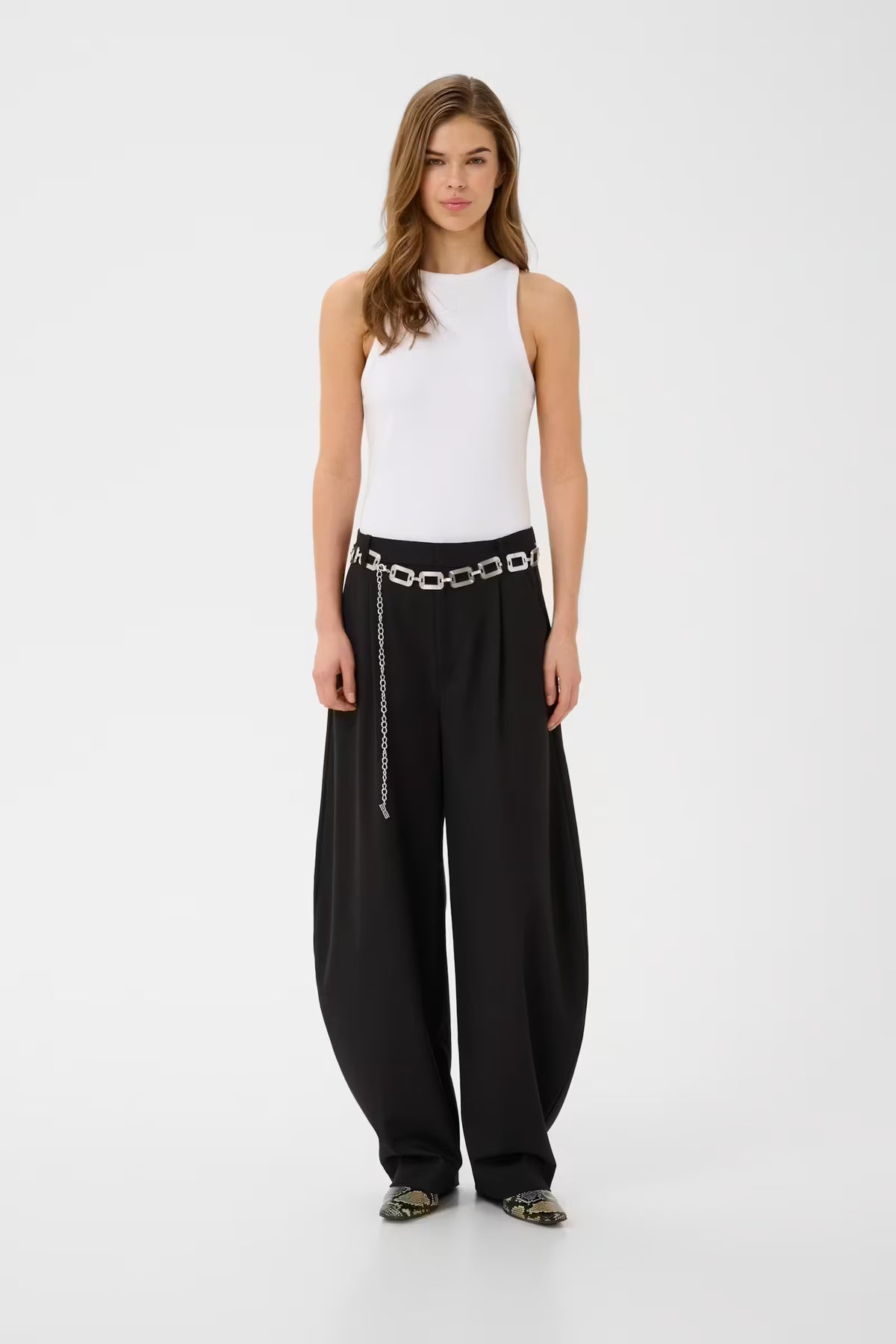 GZcallia MW Barrel Pants - Black