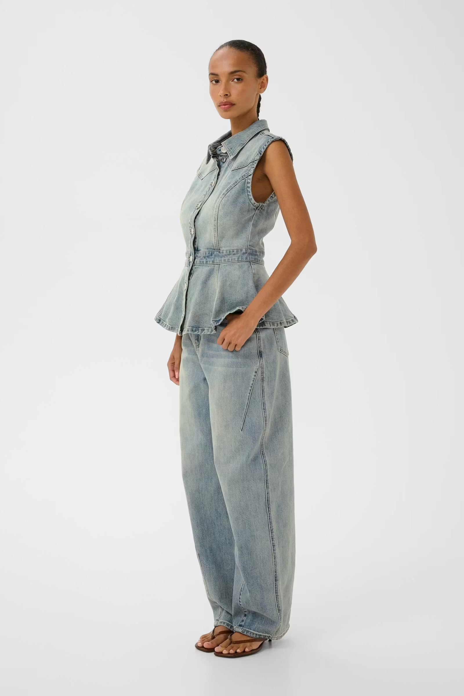 GZNoma SL Shirt - Vintage Mid Blue