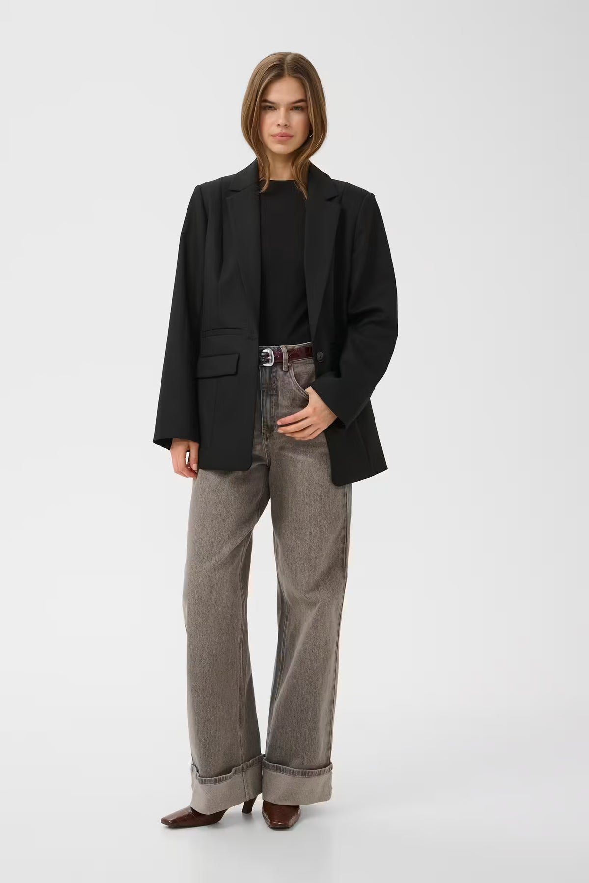 GZPaula Blazer – Dark Timberwolf