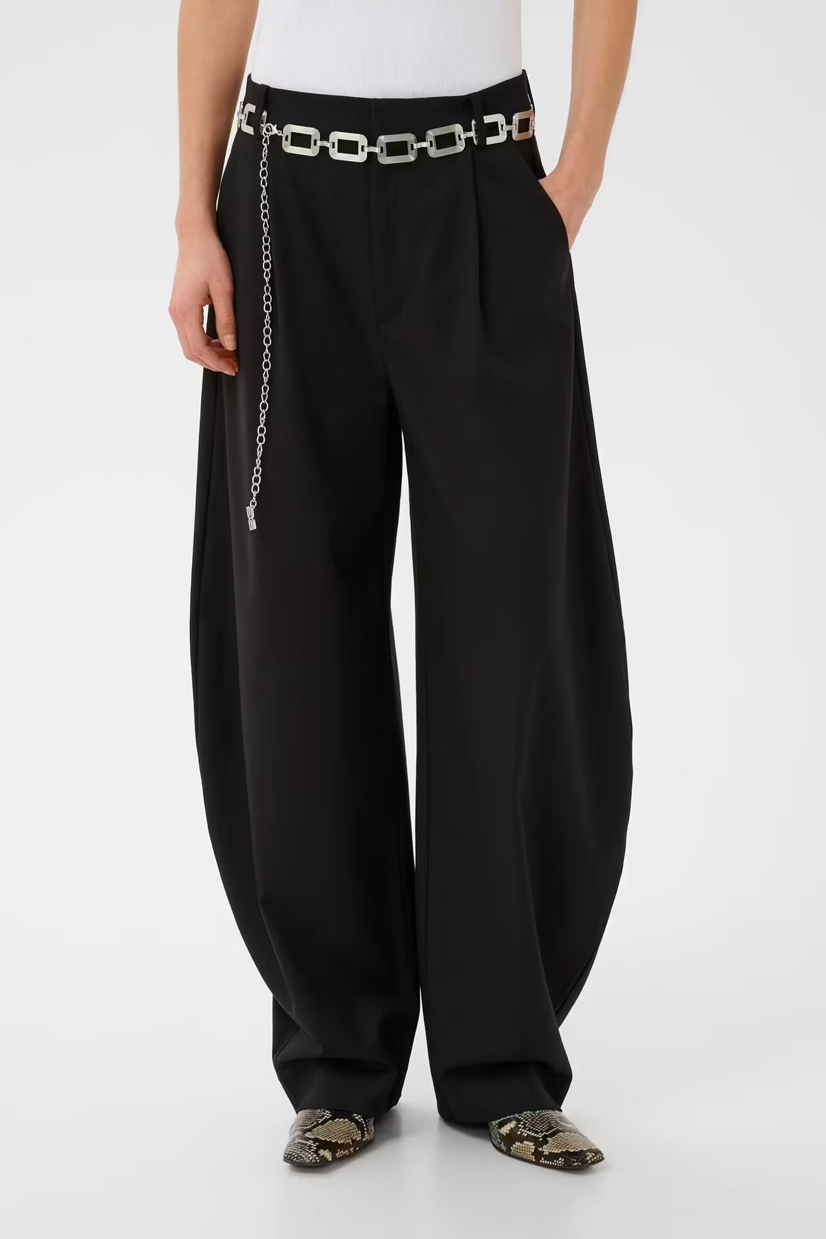 GZcallia MW Barrel Pants - Black