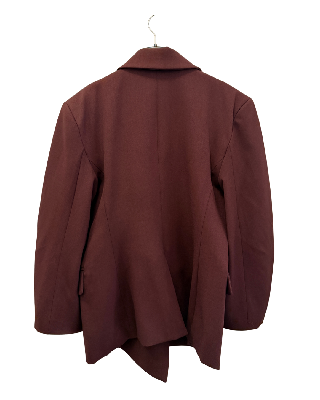 Oversized Blazer - Burgundy