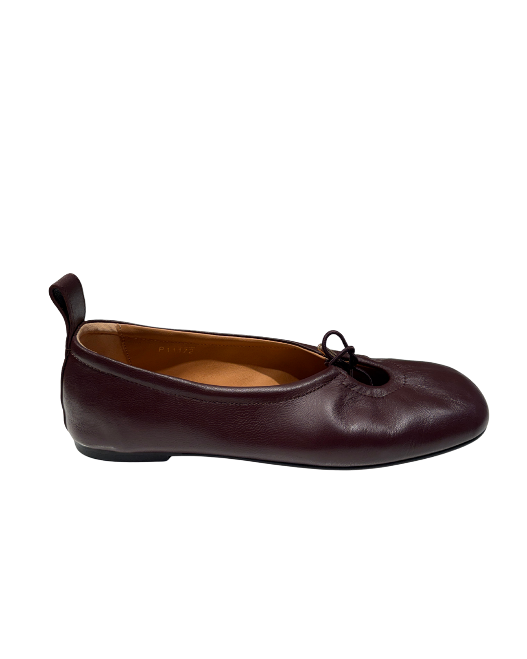 Rosalind Leather Ballet Flats - Brown