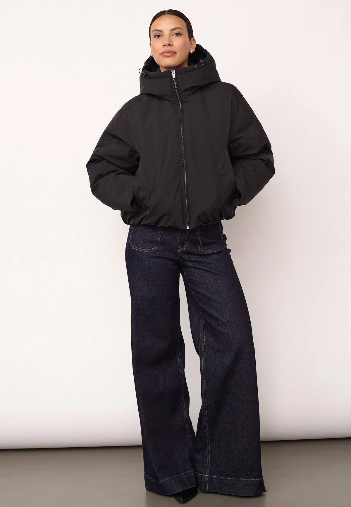 RiloCC Pufferjacke - Schwarz