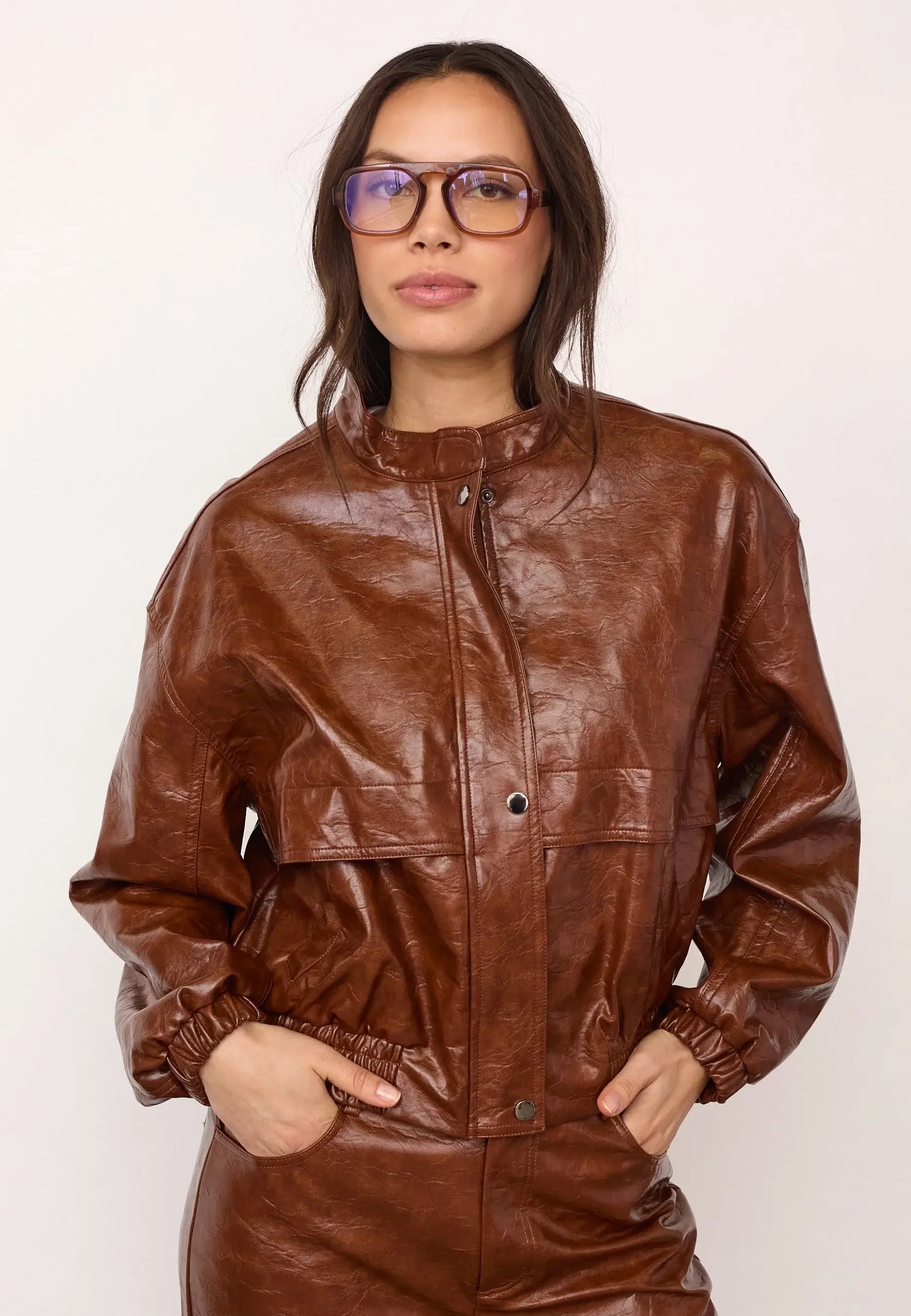 RichaCC Bomber - Cognac