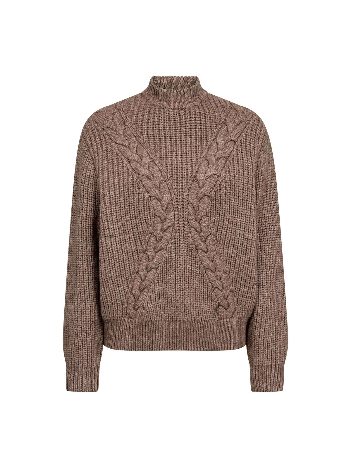 RowCC Cable Mix Knit - Mocca