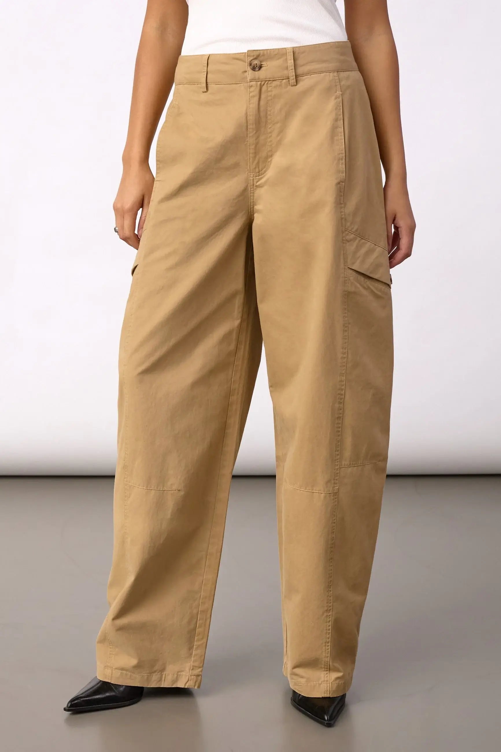 EvelynCC Barrel Pant - Sand