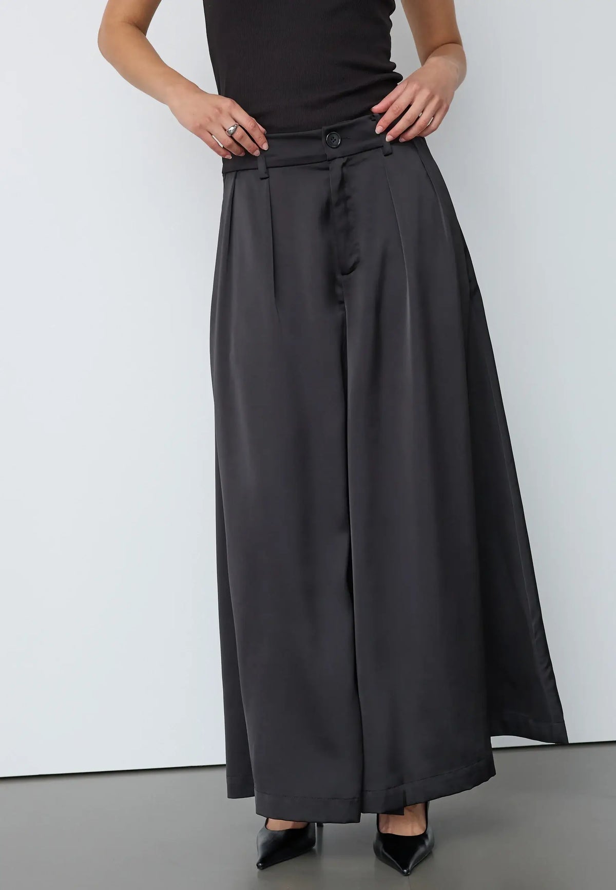 SafiraCC Skirt Pant - Black