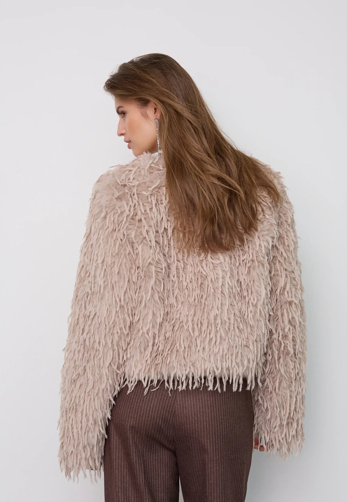 FeliceCC Feather Jacket - Mink