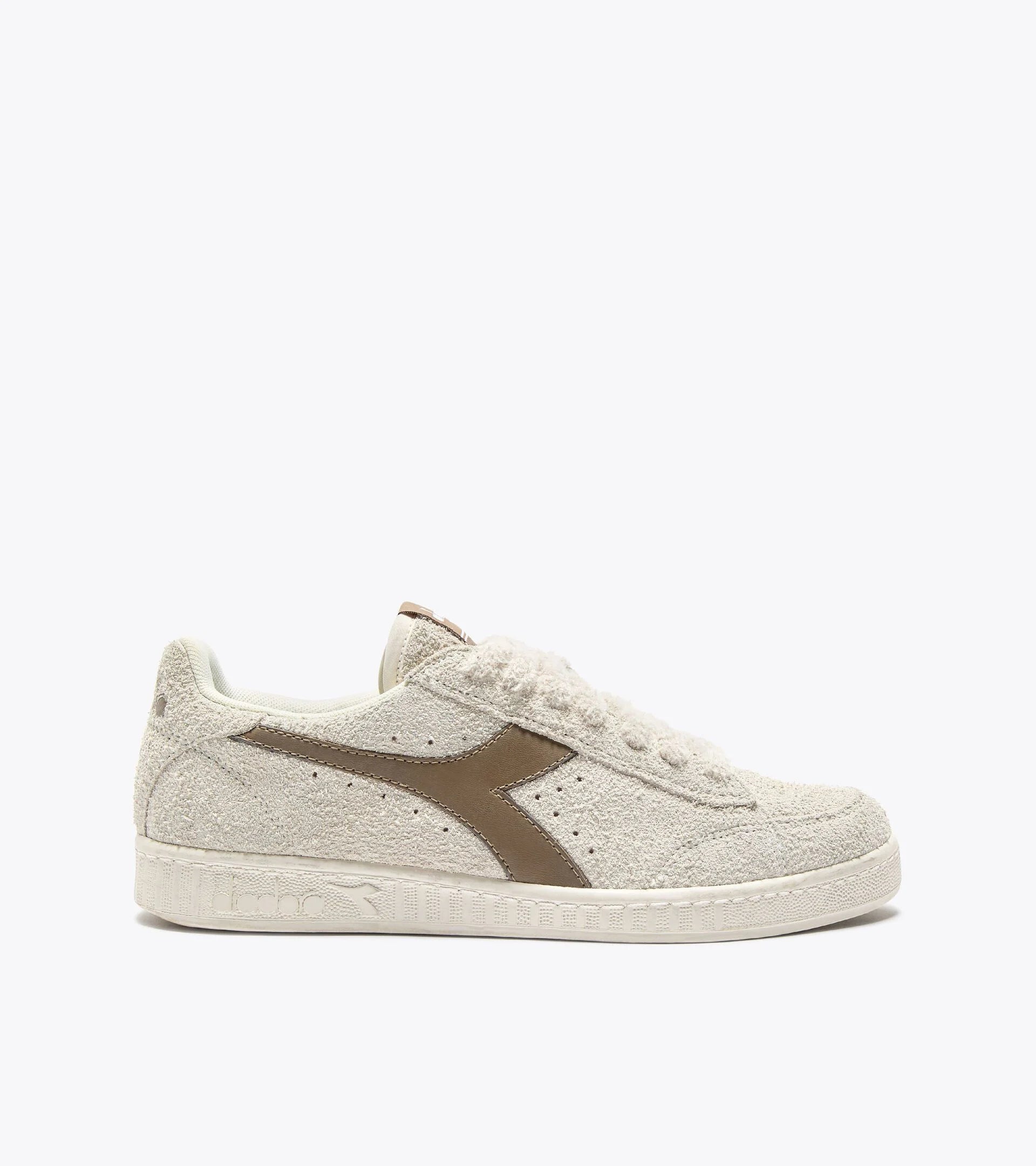 Game Low Suede Waxed - Whisper White