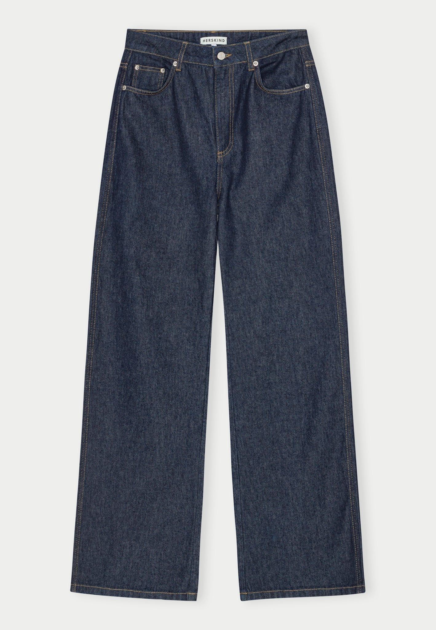 Kat Mid Waist Jeans - Indigo