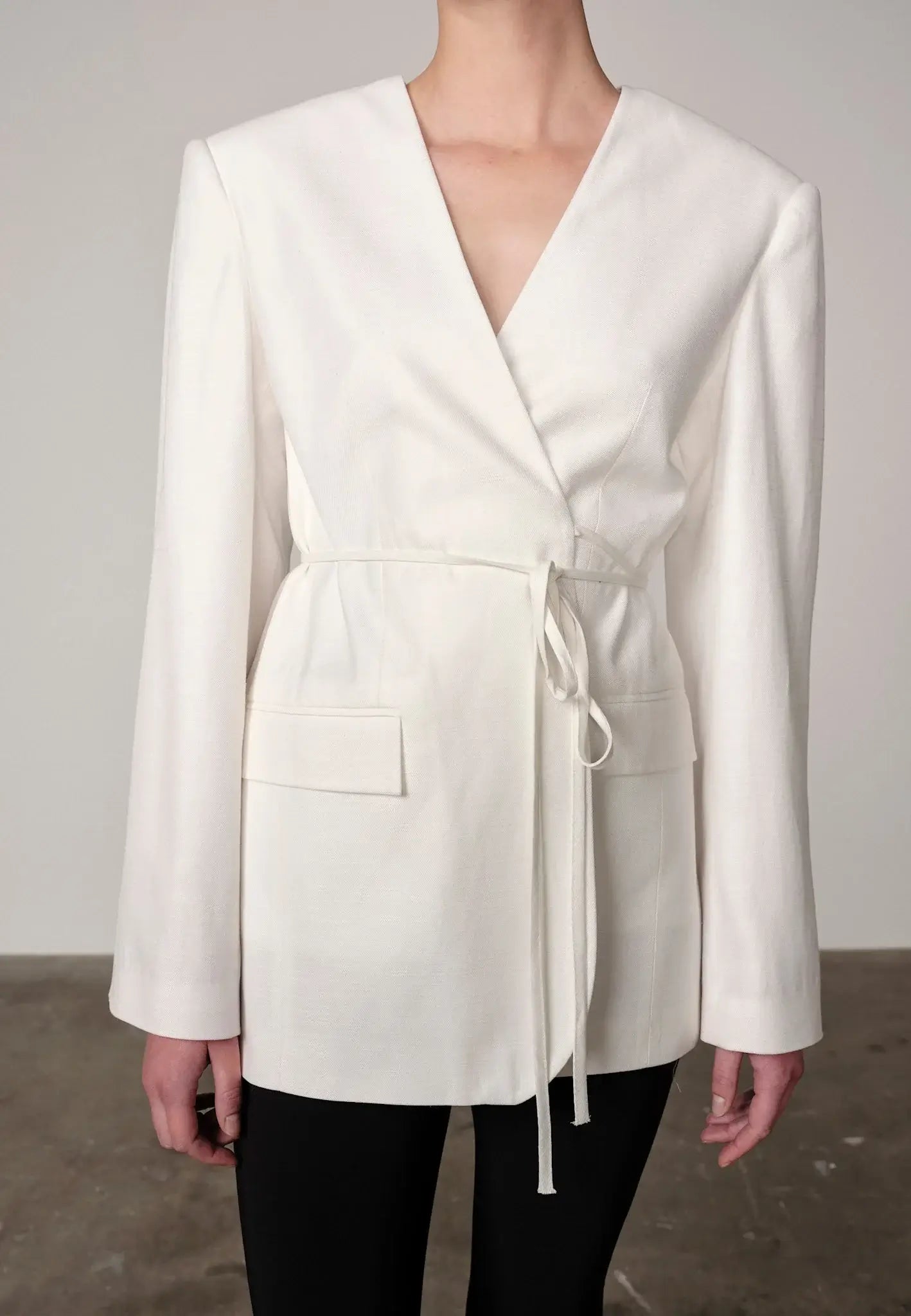 Indiana Oversized Blazer - White