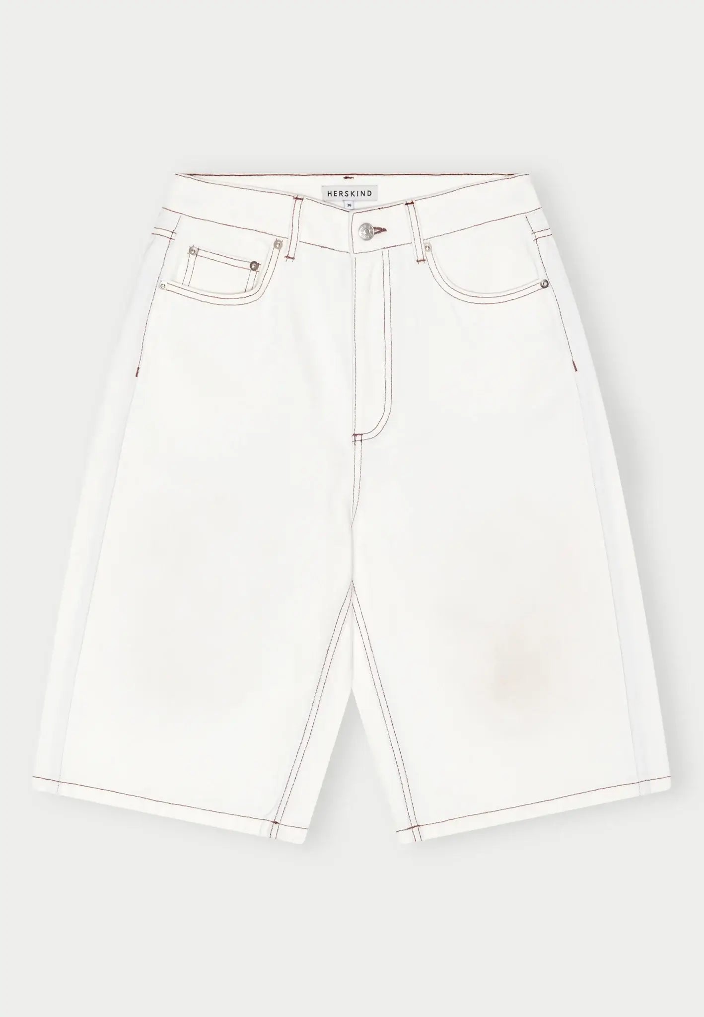 Emily Denim Shorts - Off White