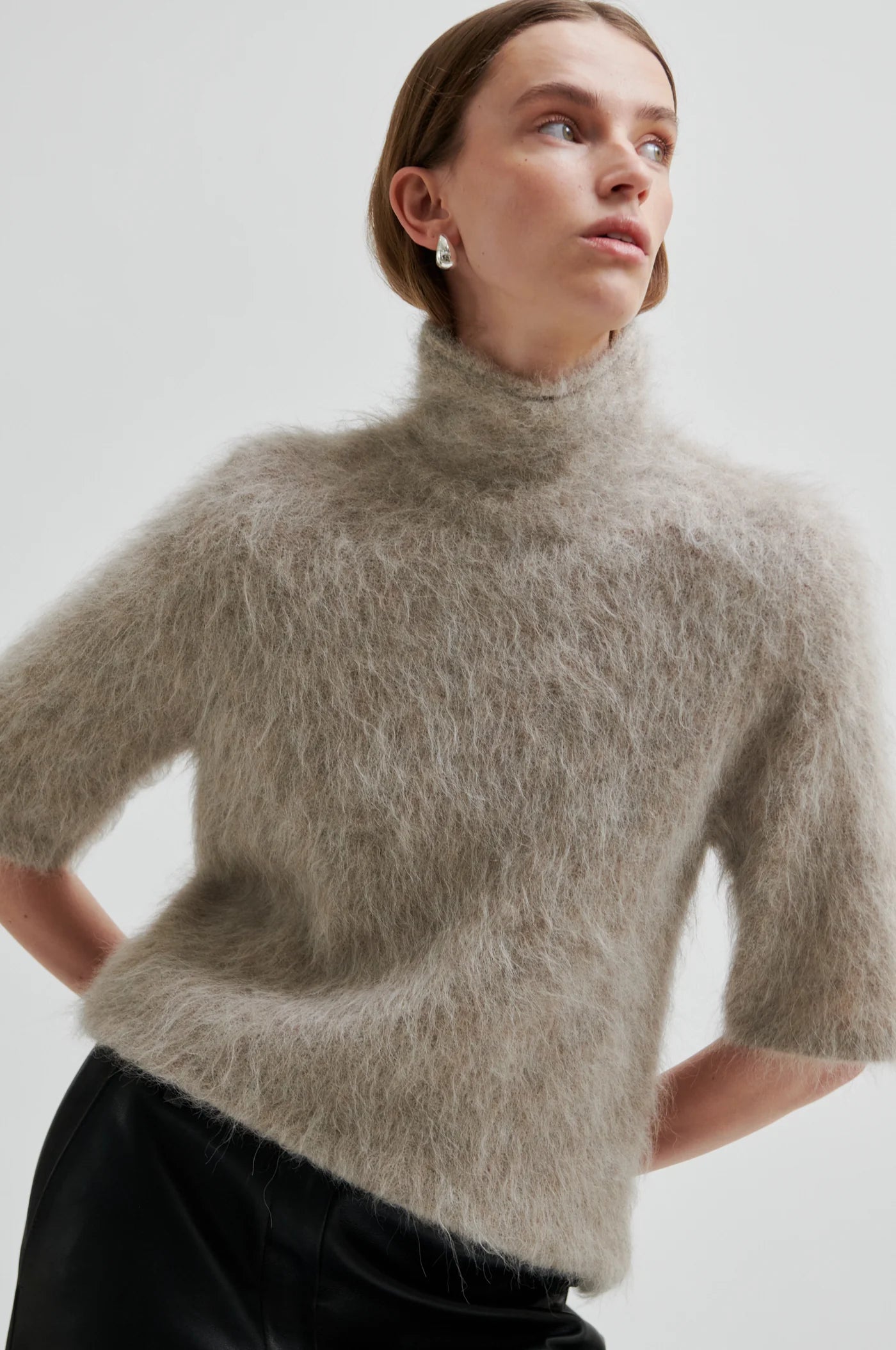 Karia Knit SS - Pumice Stone