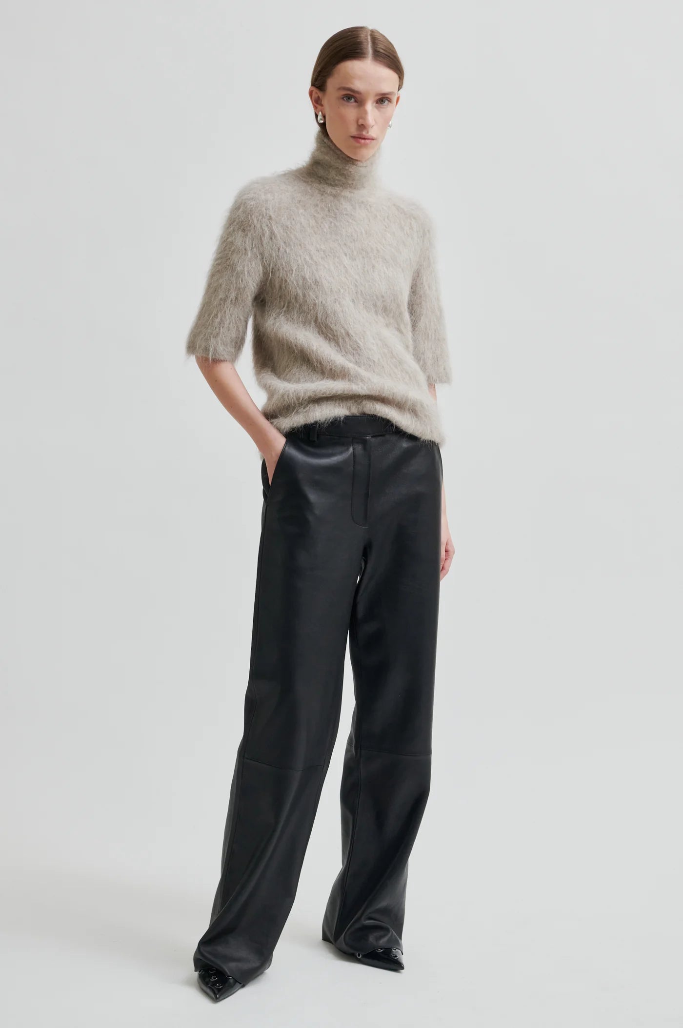 Karia Knit SS - Pumice Stone