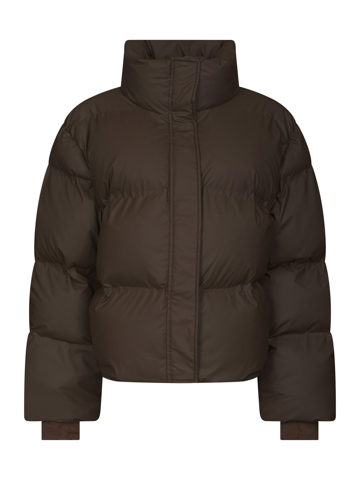 Rhea C Puffer Jacket - Dark Brown