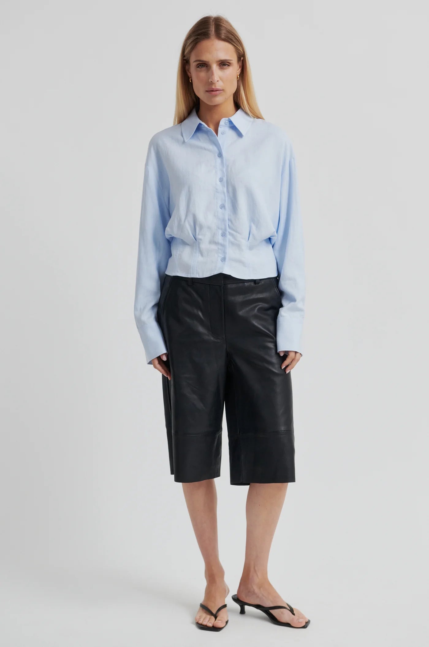 Nura Shirt - Halogan Blue