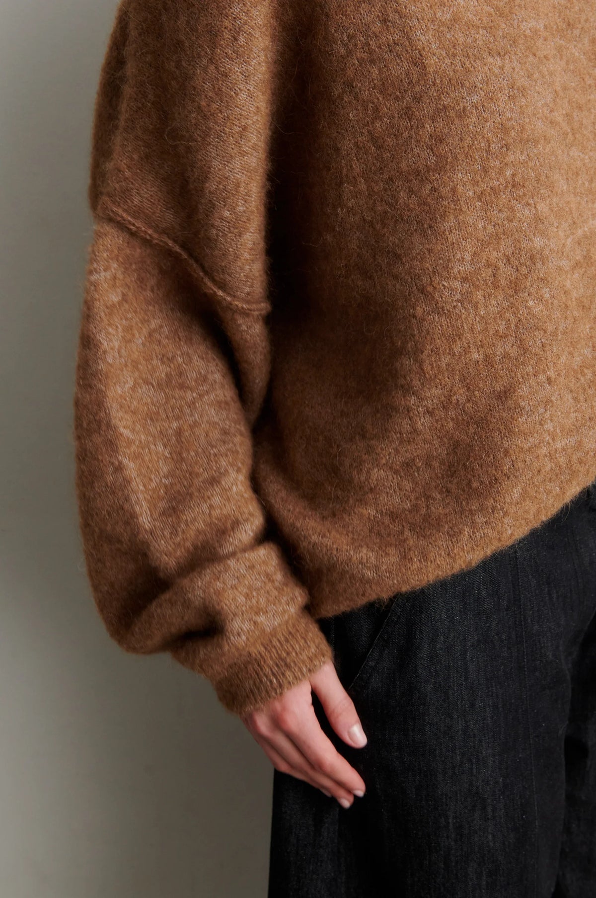 Pollenza Knit Pullover - Camel