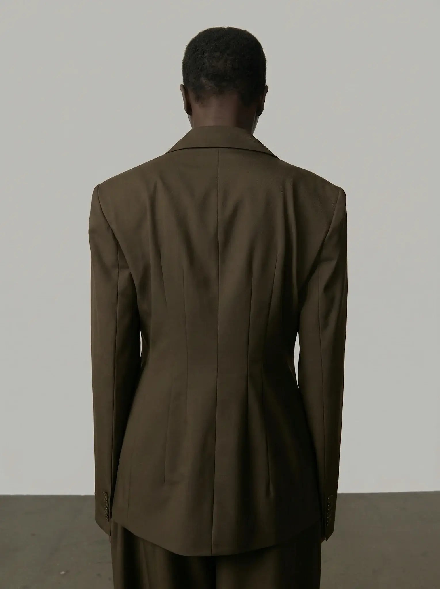 Shelia Fitted Blazer - Kahki