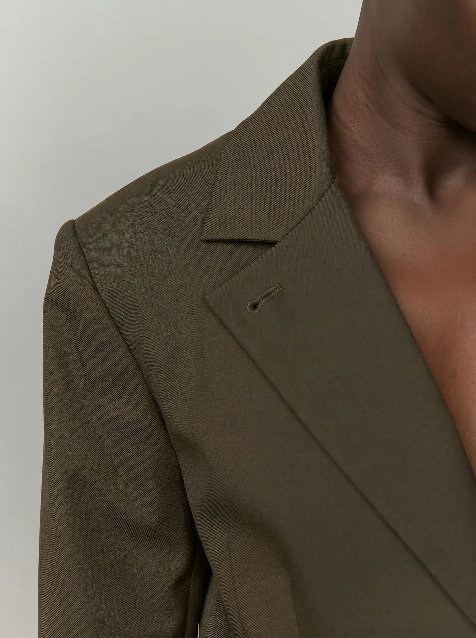 Shelia Fitted Blazer - Kahki