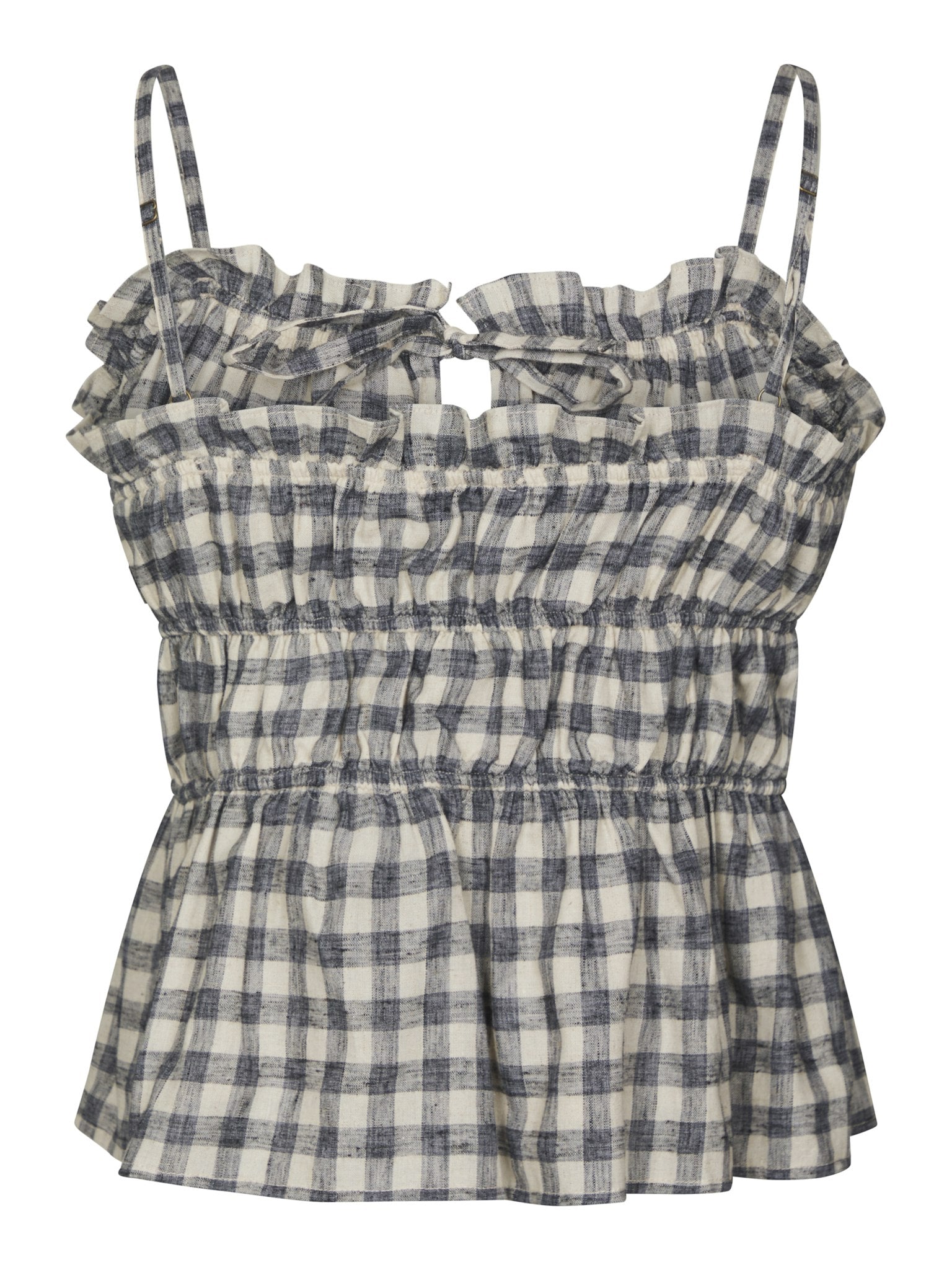 Seylor Check Top - Black