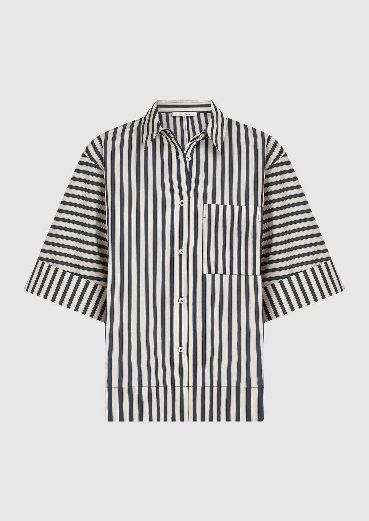 Maureen Blouse - Bullet Blue
