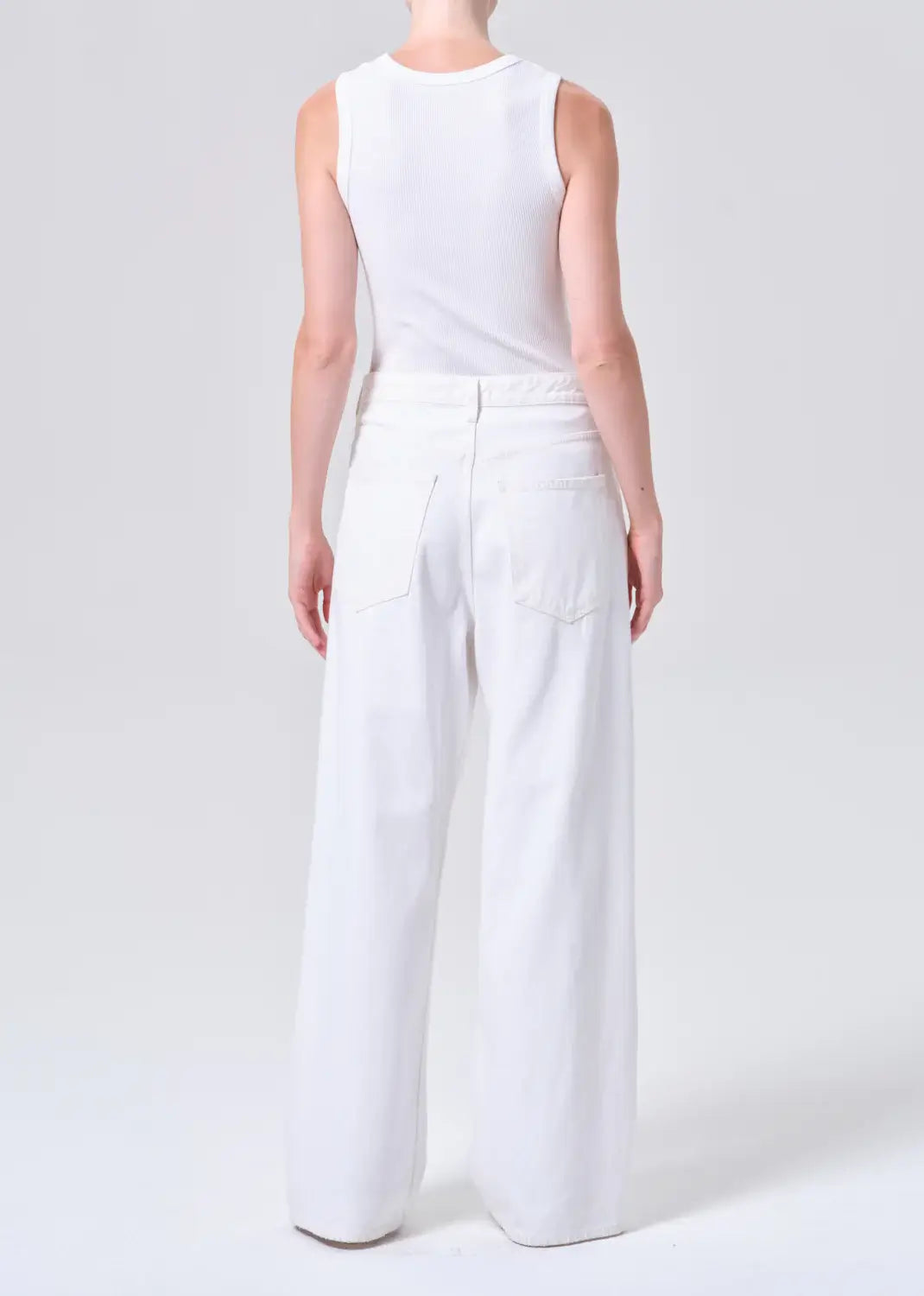 Vana Fold Jeans - Milkshake
