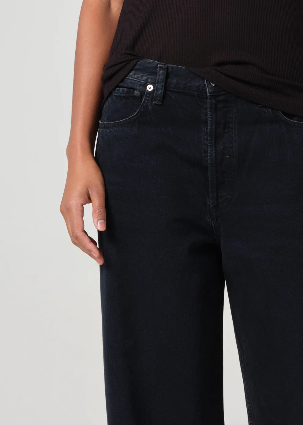 Low Slung Baggy Jean - Crushed