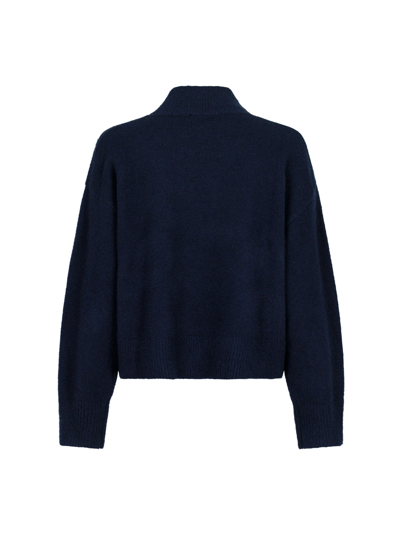 Paulina Knit Blouse - Navy