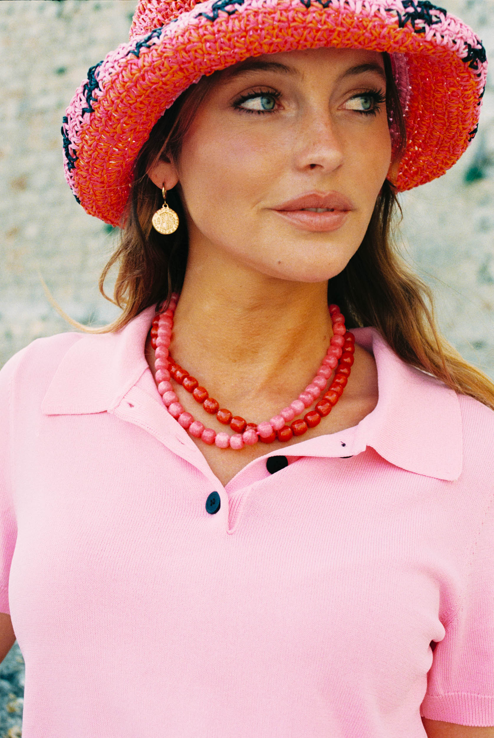 William Neon Necklace - Pink