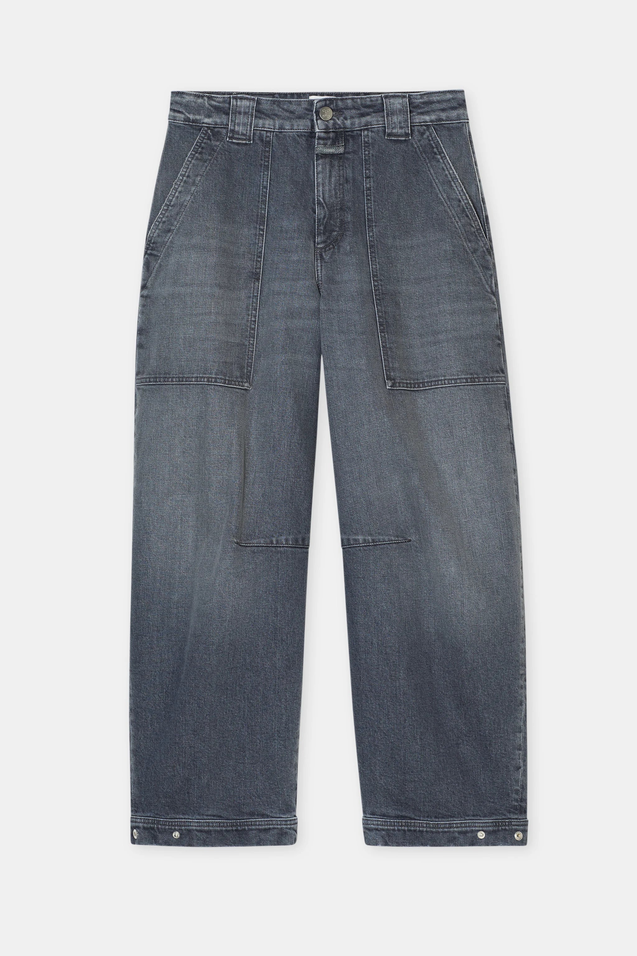 Barrel Jeans Rhannon - Mid Grey