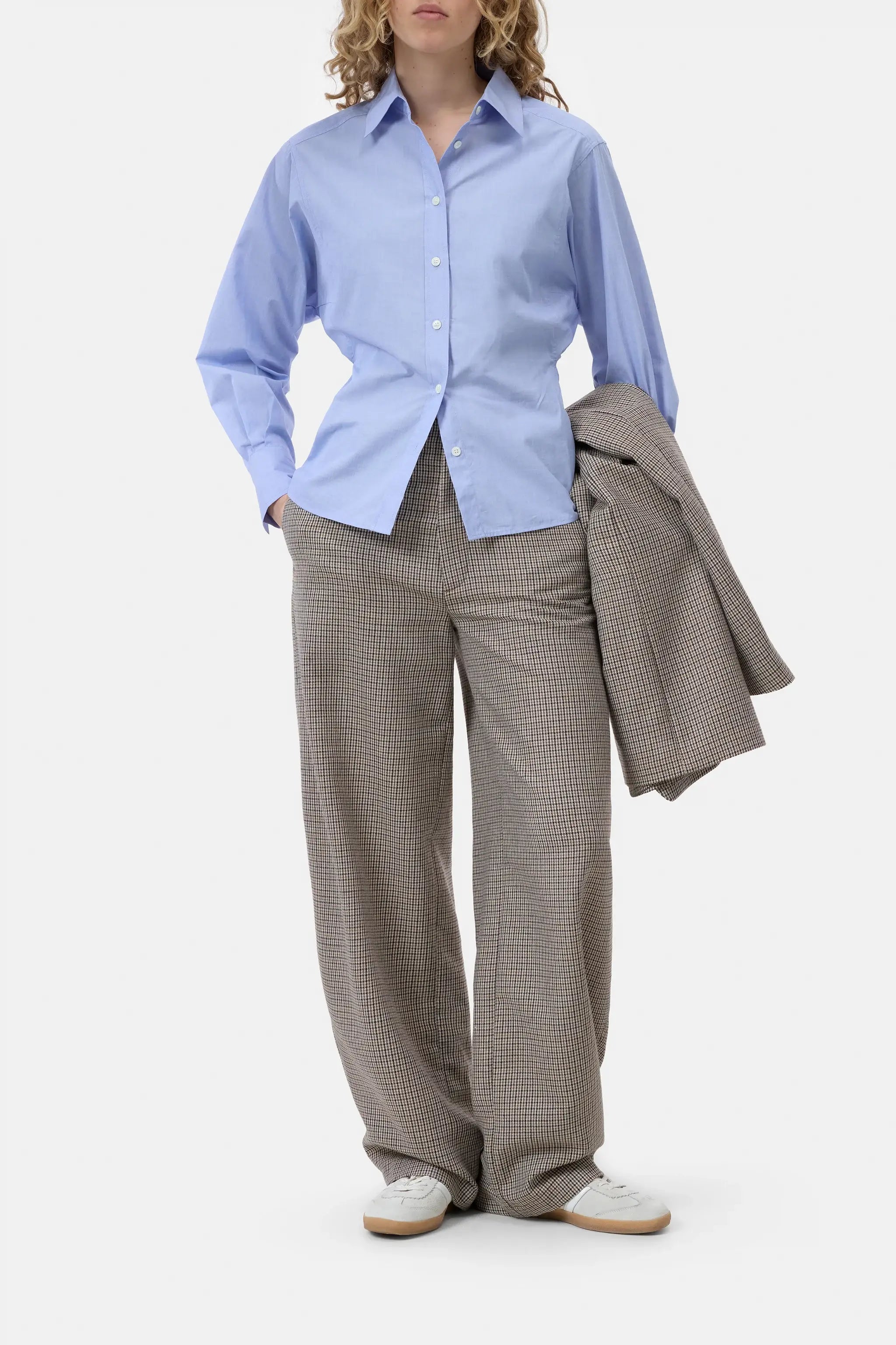 Waisted Shirt - Breeze Blue