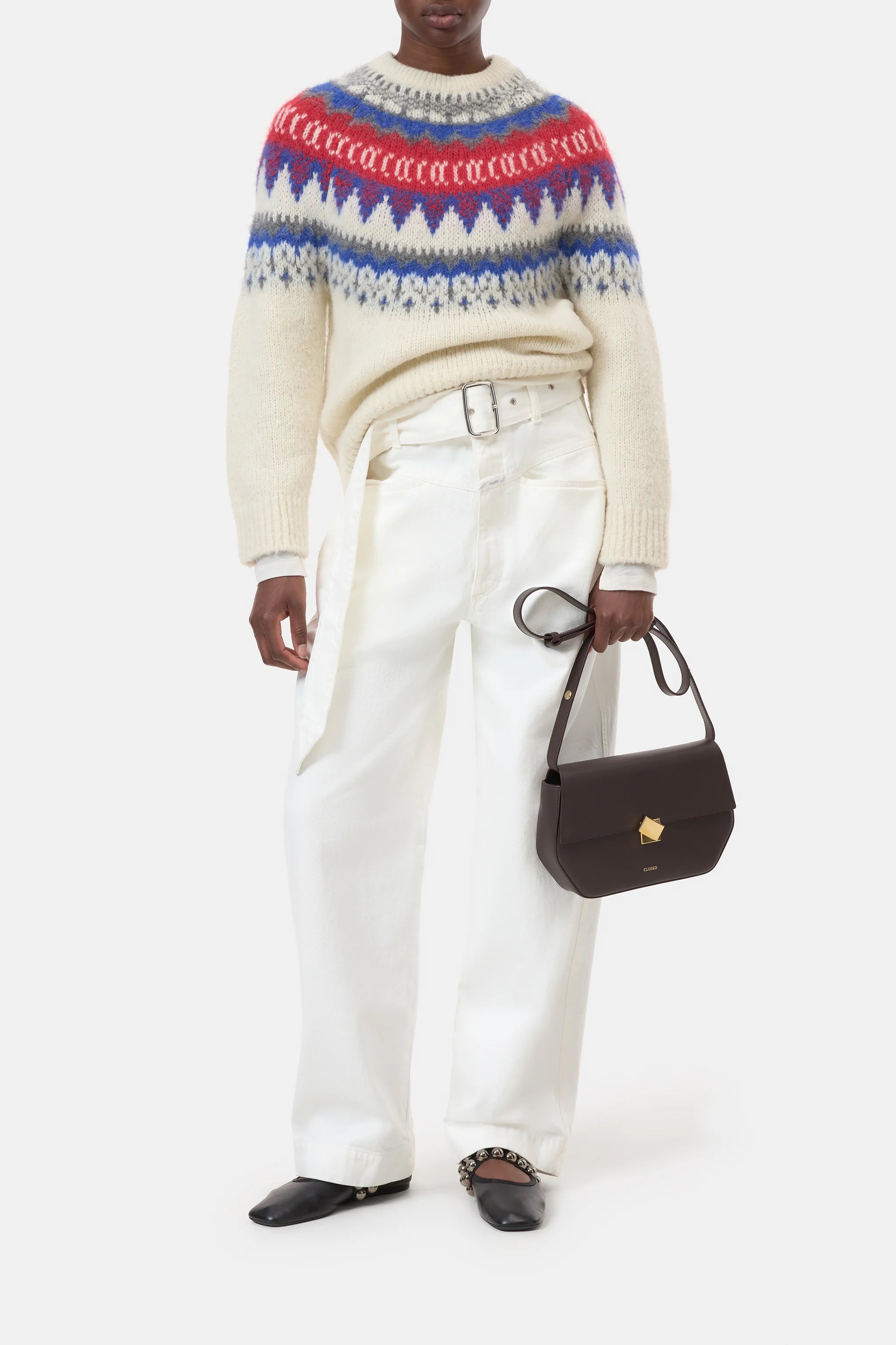 Crew Neck long sleeve - Ivory