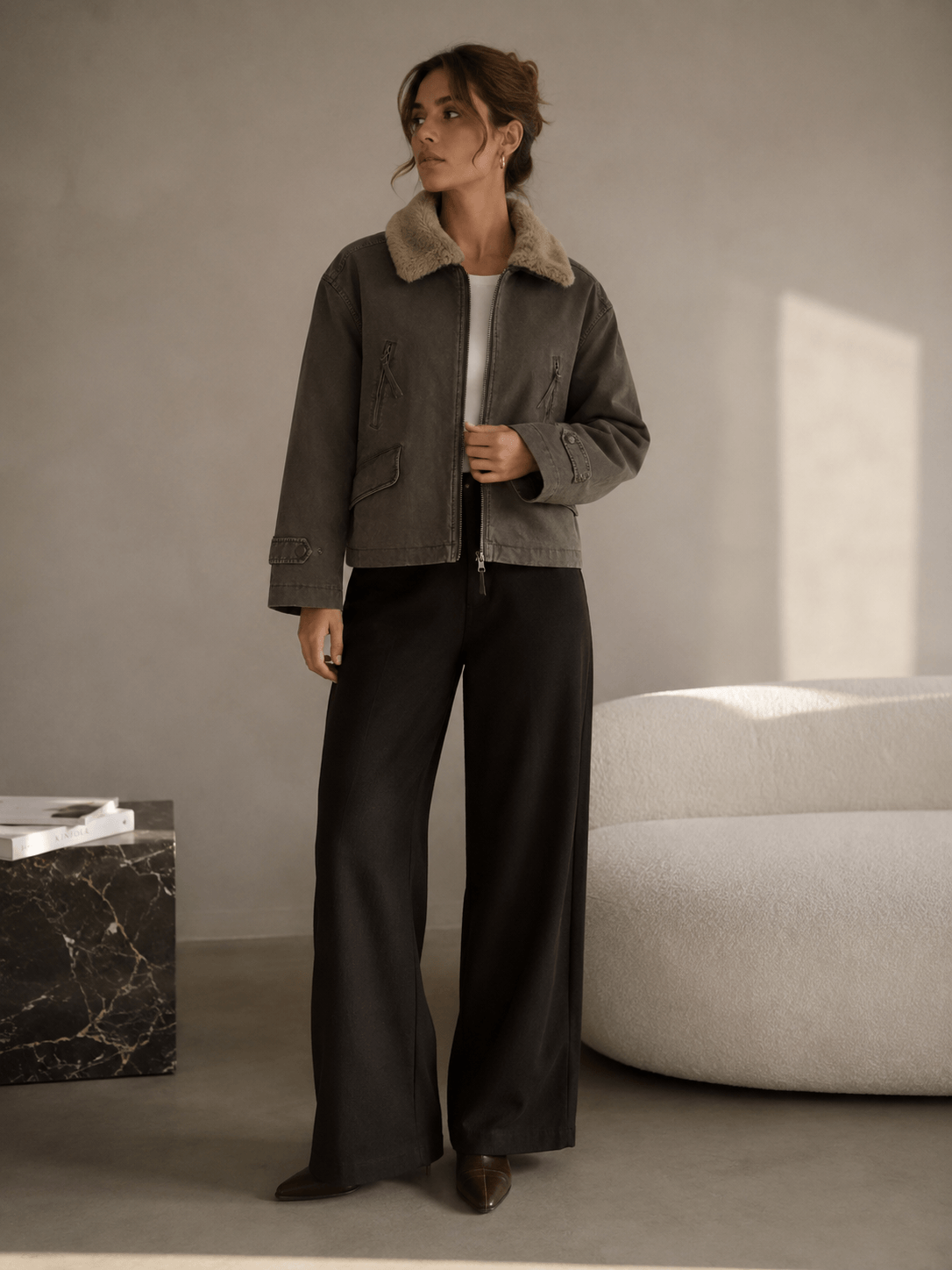Tyra Jacket - Taupe
