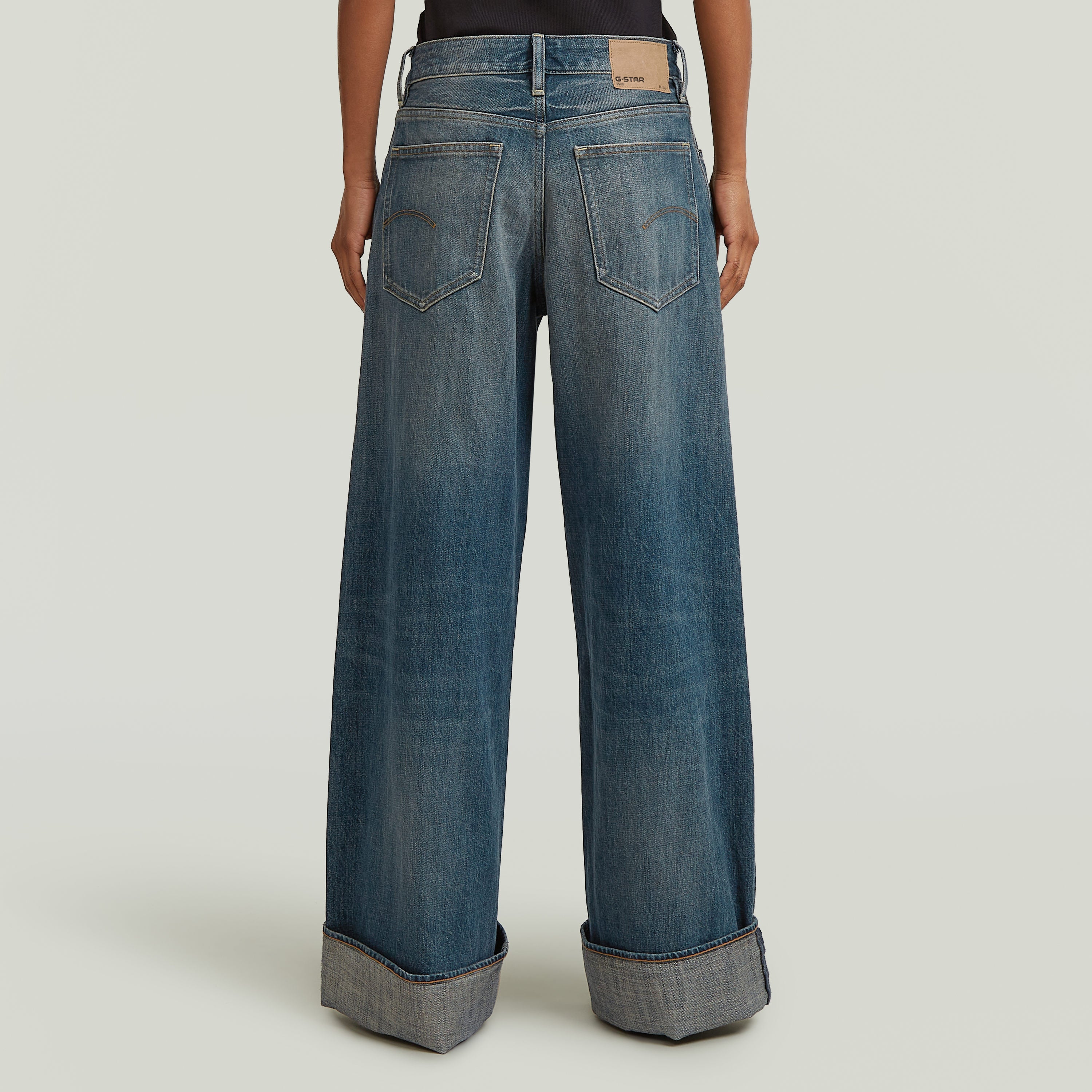 Roxx Wide - Antique Faded Blueschist